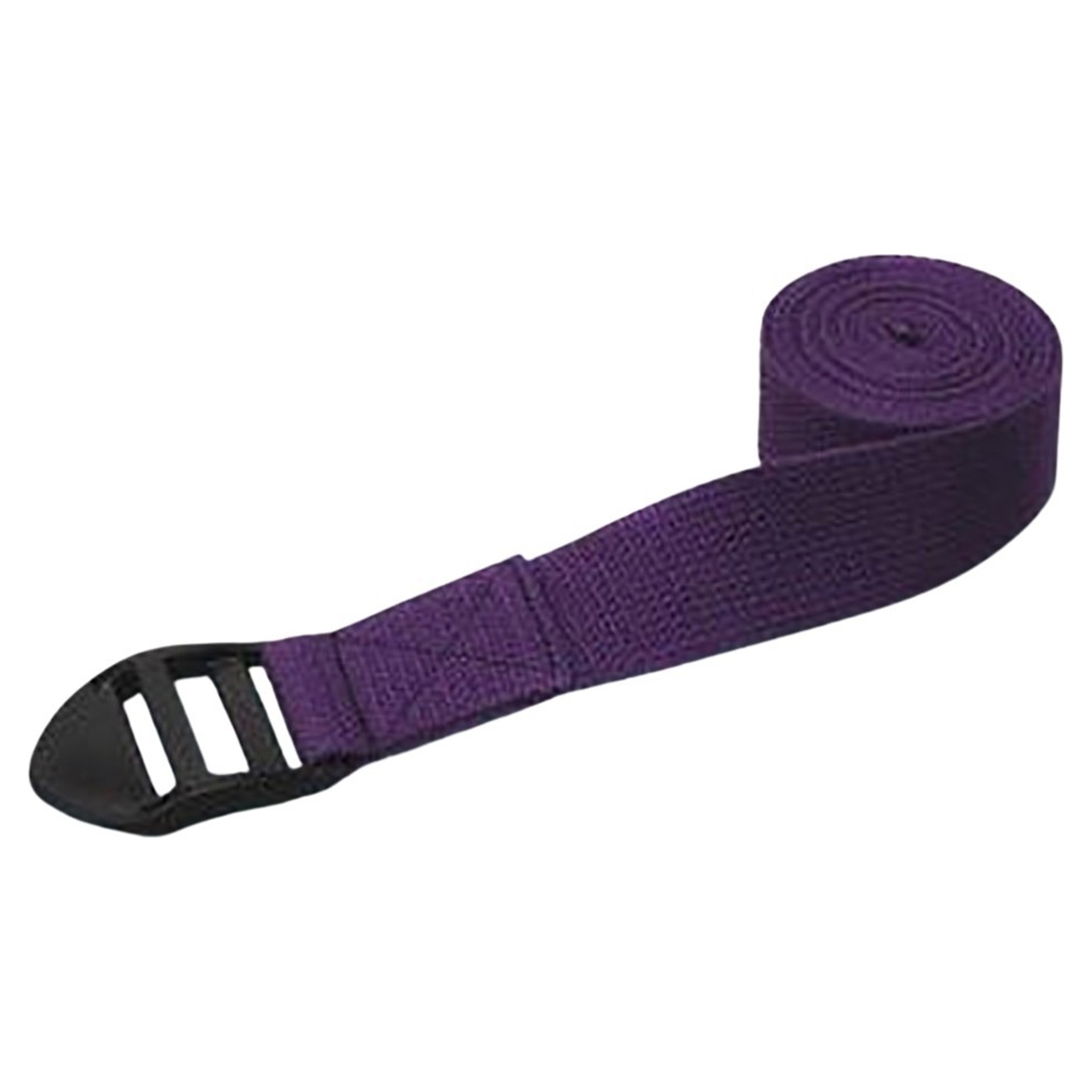 Sangle De Yoga Gaiam 6 Pieds (1m80) - Coton Bleu/Violet - Lavable En Machine (Neuf)