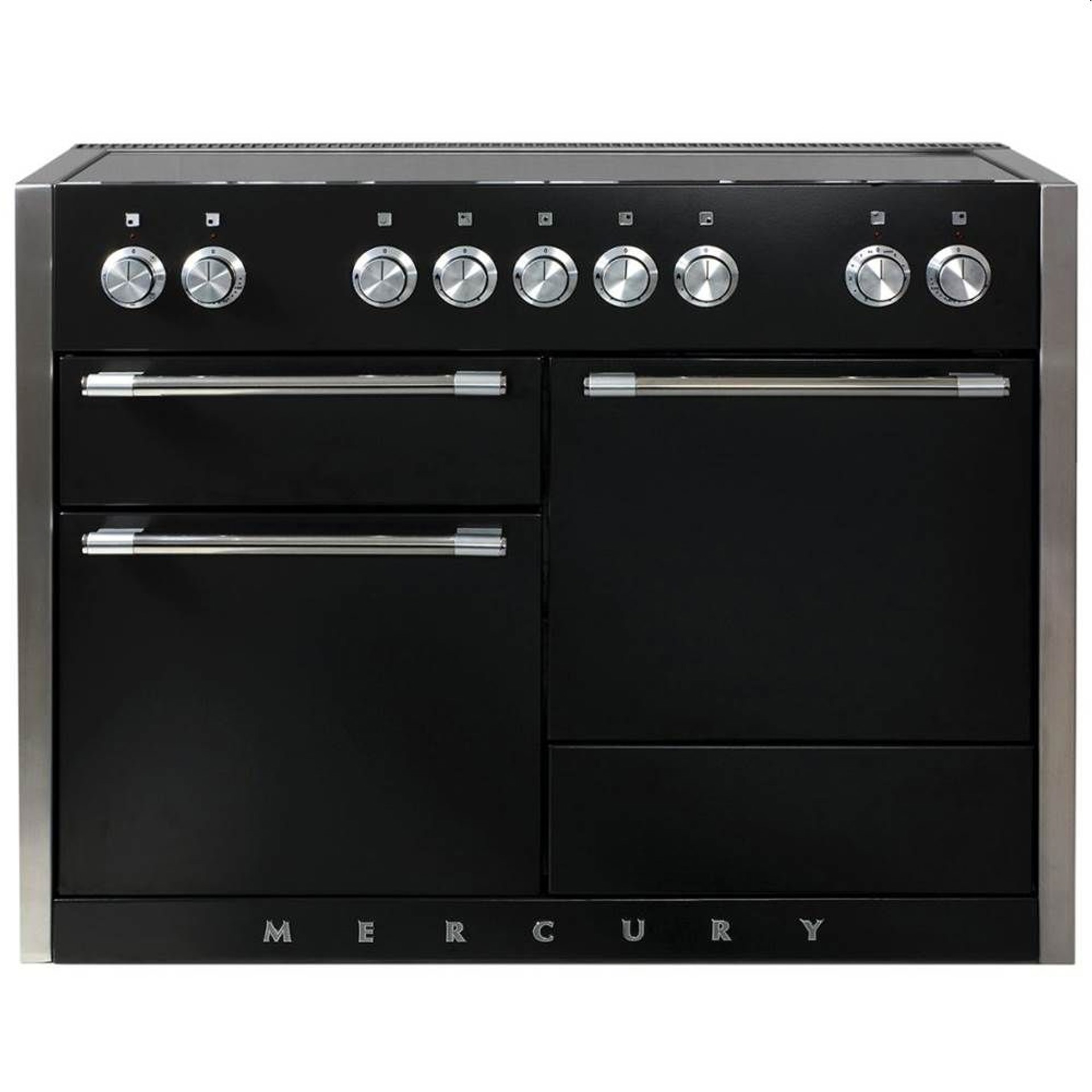 48" Matte Black Induction Range Aga AMC48INABL Tanguay