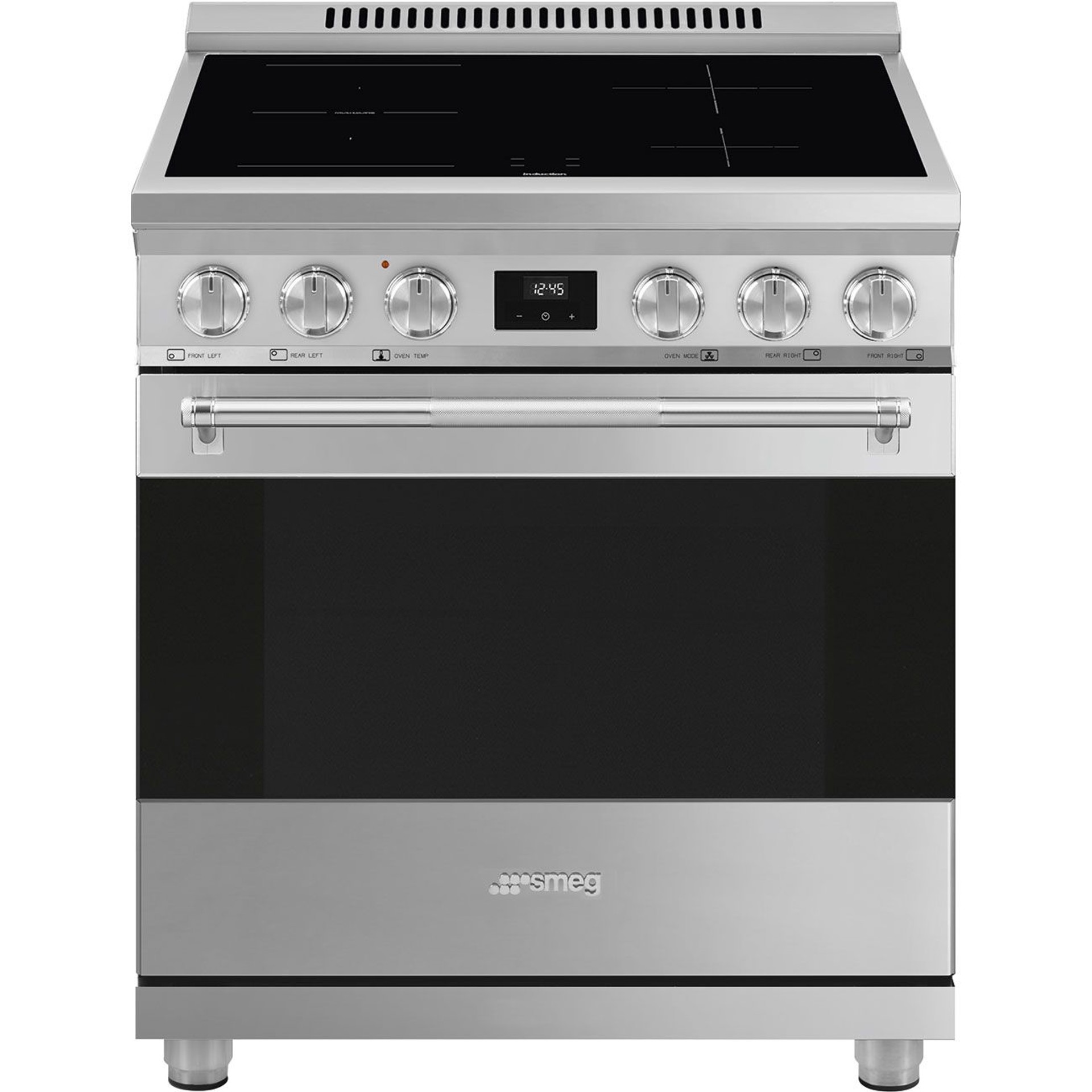 Cuisinière à induction encastrable 30 po Smeg SPR30UIMX | Tanguay