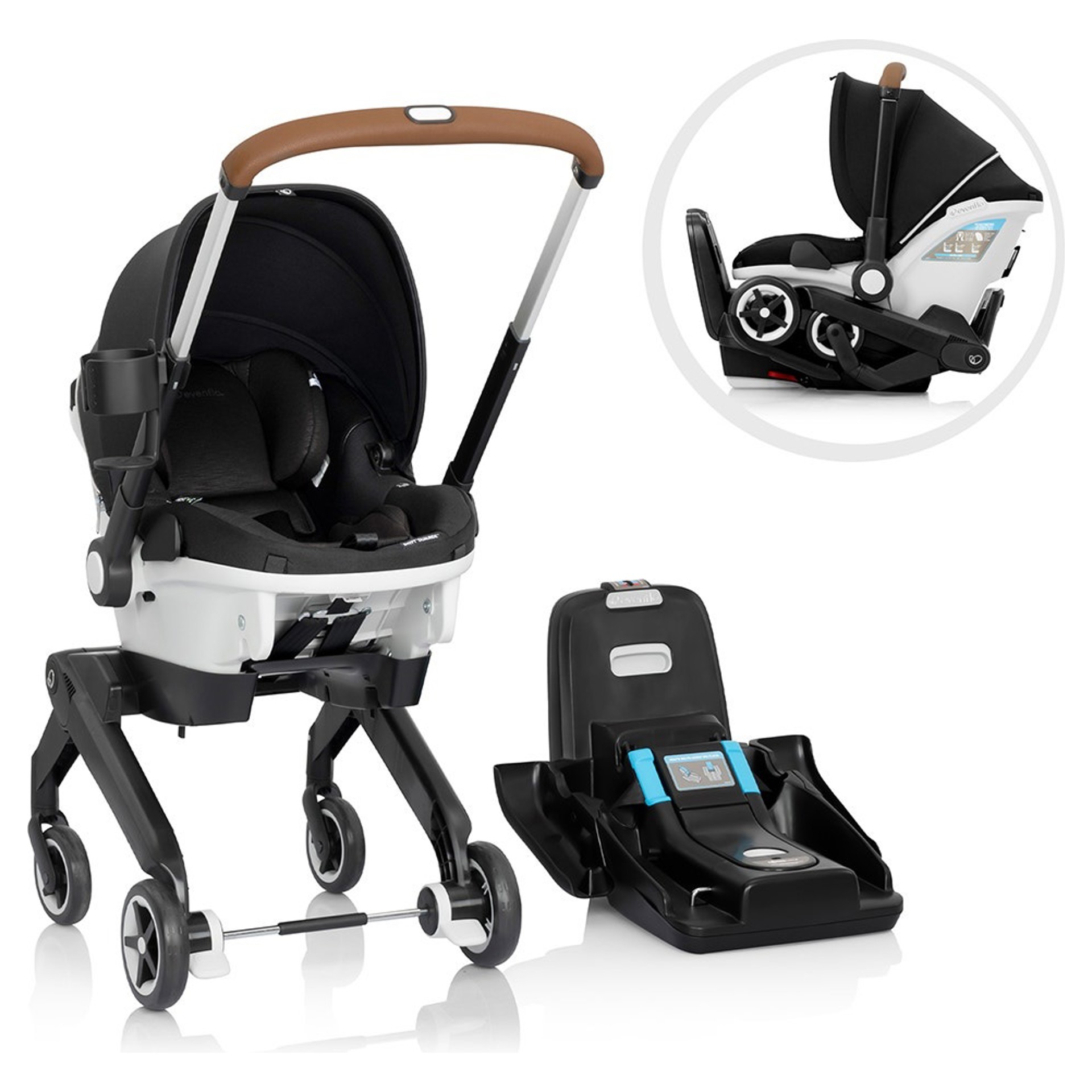 infant seat stroller combo