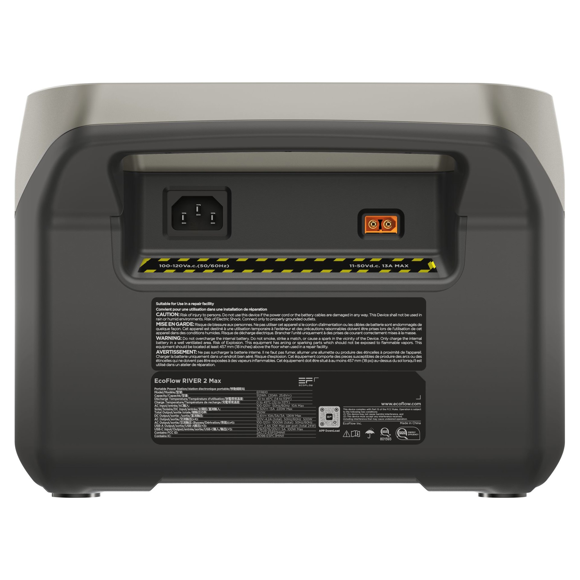 EcoFlow RIVER 2 Max Portable Electric Station 512W Ecoflow