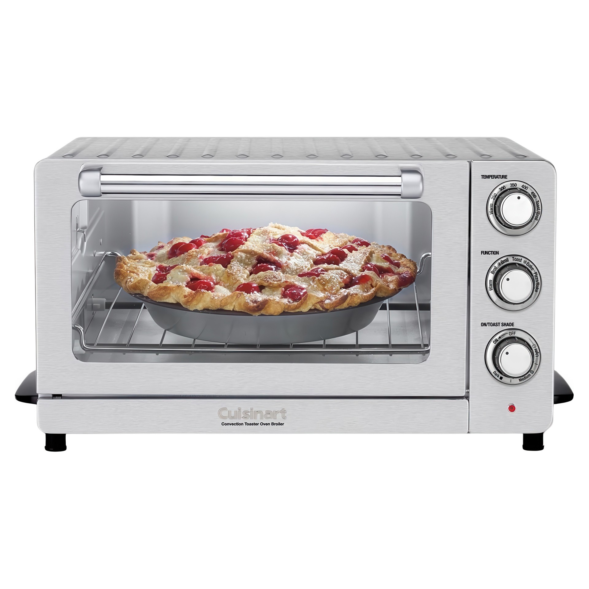 CounterPro Convection Toaster Oven Broiler Cuisinart TOB-60N2NASC
