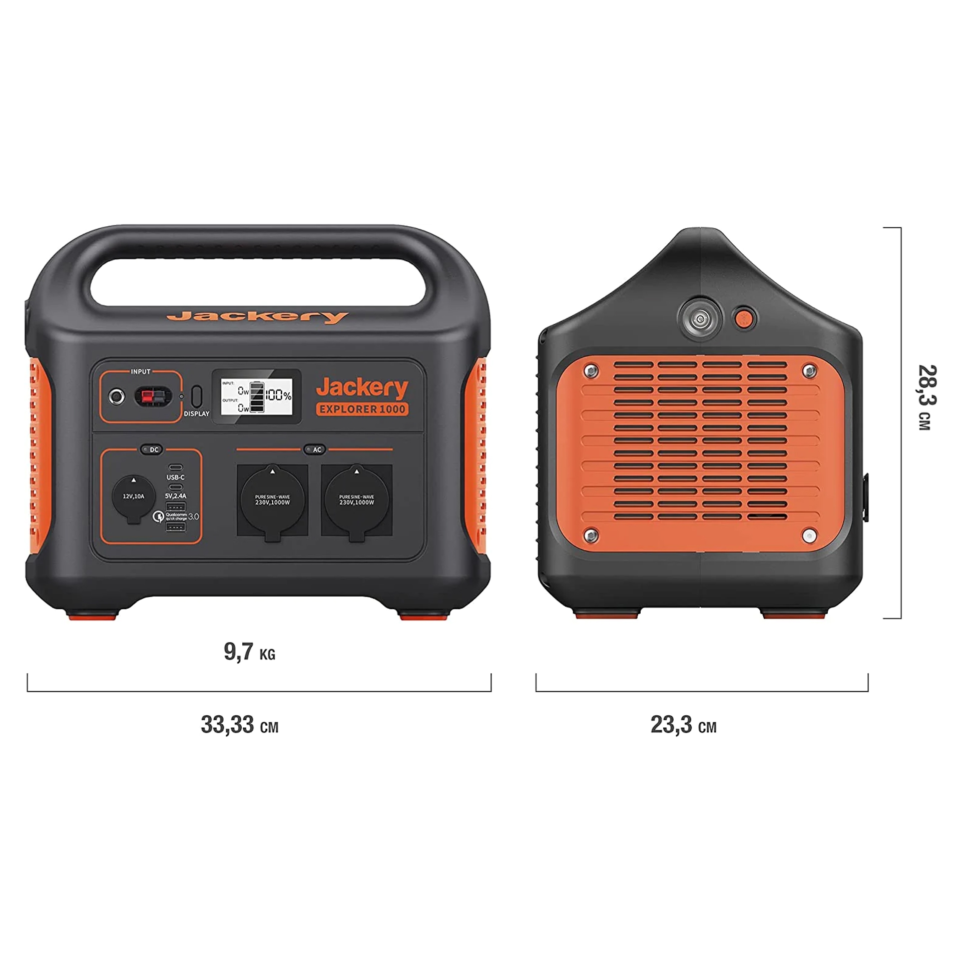 Jackery Explorer 1000 Portable Power Station Jackery E1000