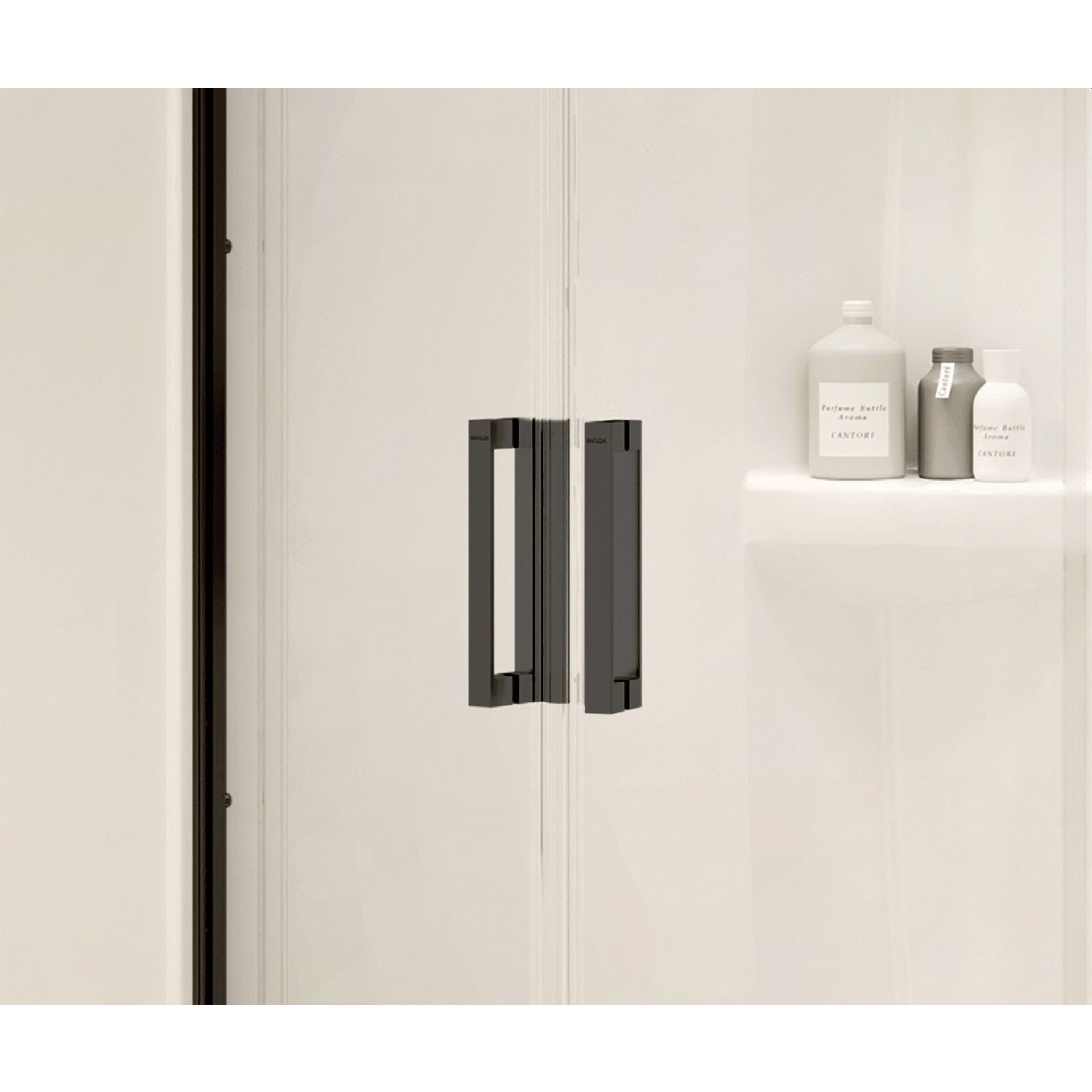 k♪ Radia Neo-round 38 x 38 x 71 ½ in. 6 mm Sliding Shower Door