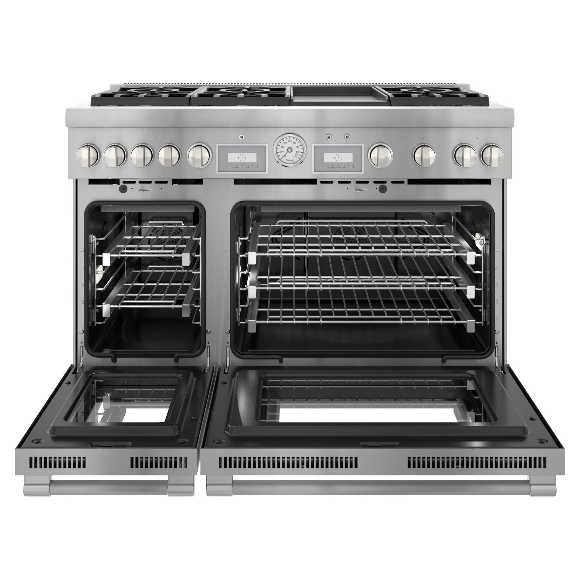 48" Dual Fuel Freestanding Range with Griddle Thermador PRD486WDGC