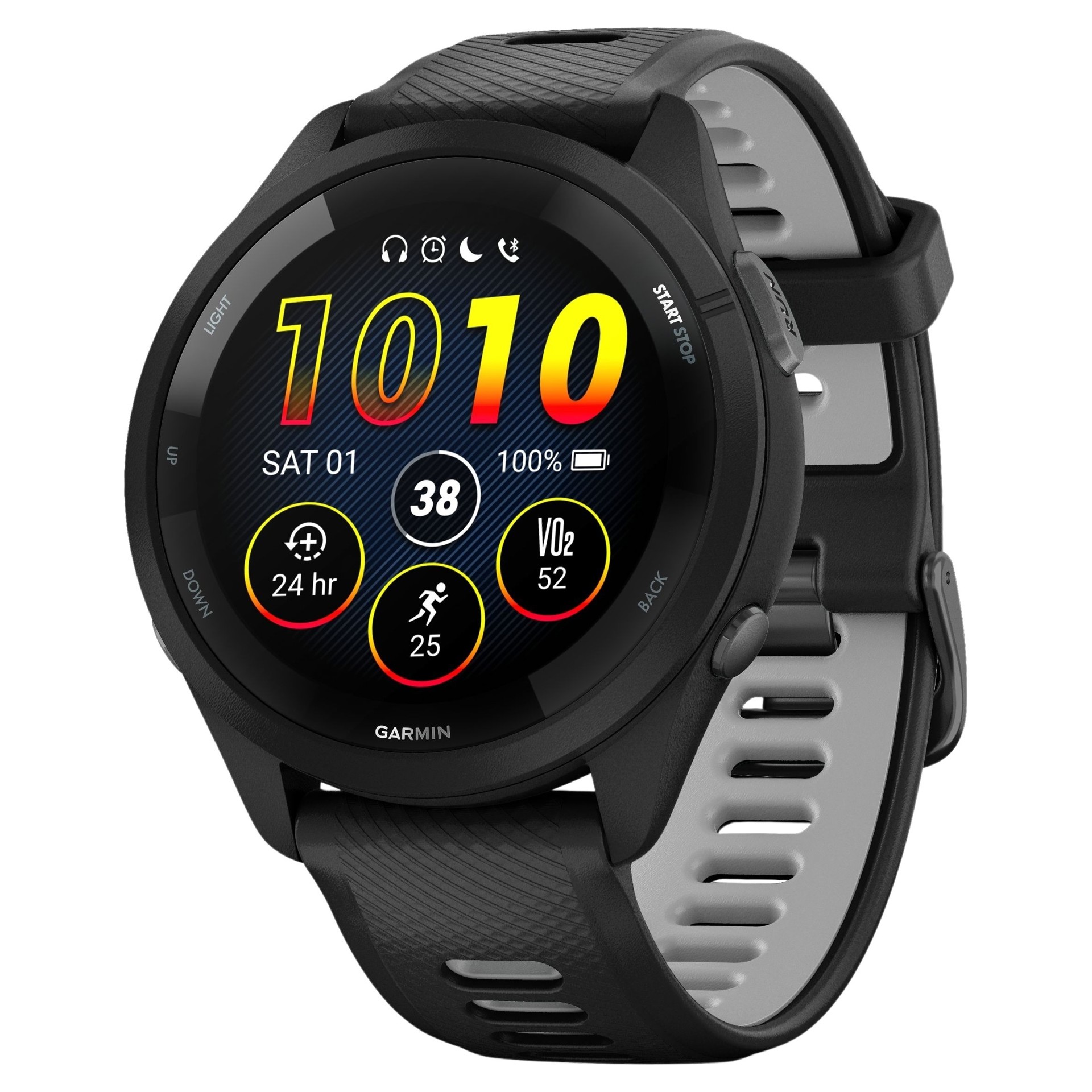 【美品】GARMIN Forerunner 265 Music Garmin Forerunner 265 46mm GPS Watch with Heart Rate Monitor