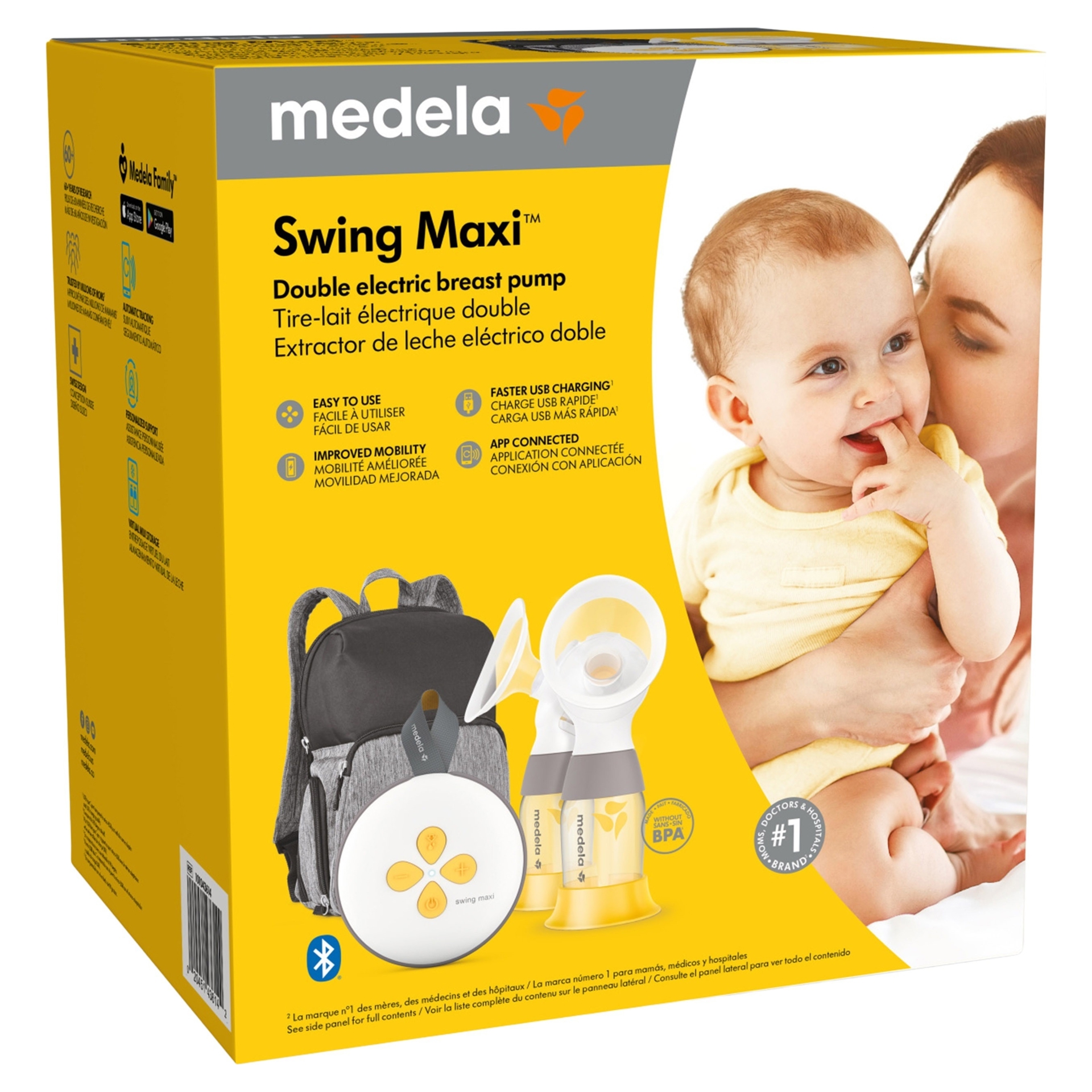 Swing Maxi™ Double Electric Breast Pump Medela 101043614