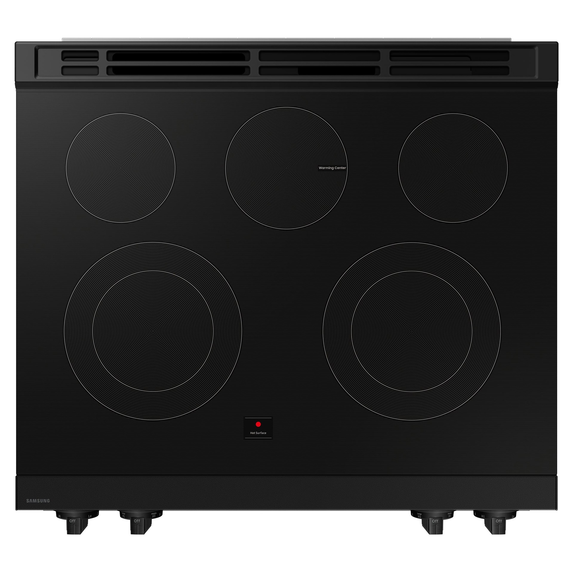 30" SlideIn Range with SelfCleaning Oven Samsung NSE6DG8100SRAC Tanguay