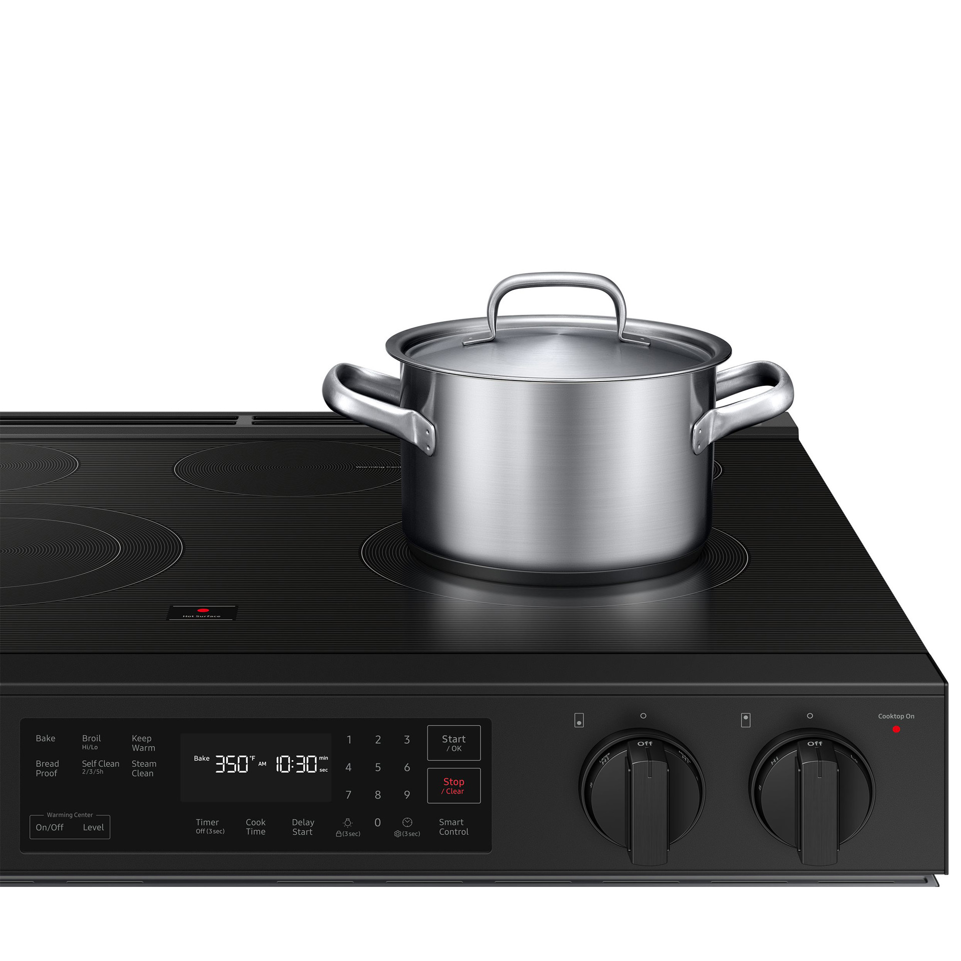 30" SlideIn Range with SelfCleaning Oven Samsung NSE6DG8100SRAC Tanguay