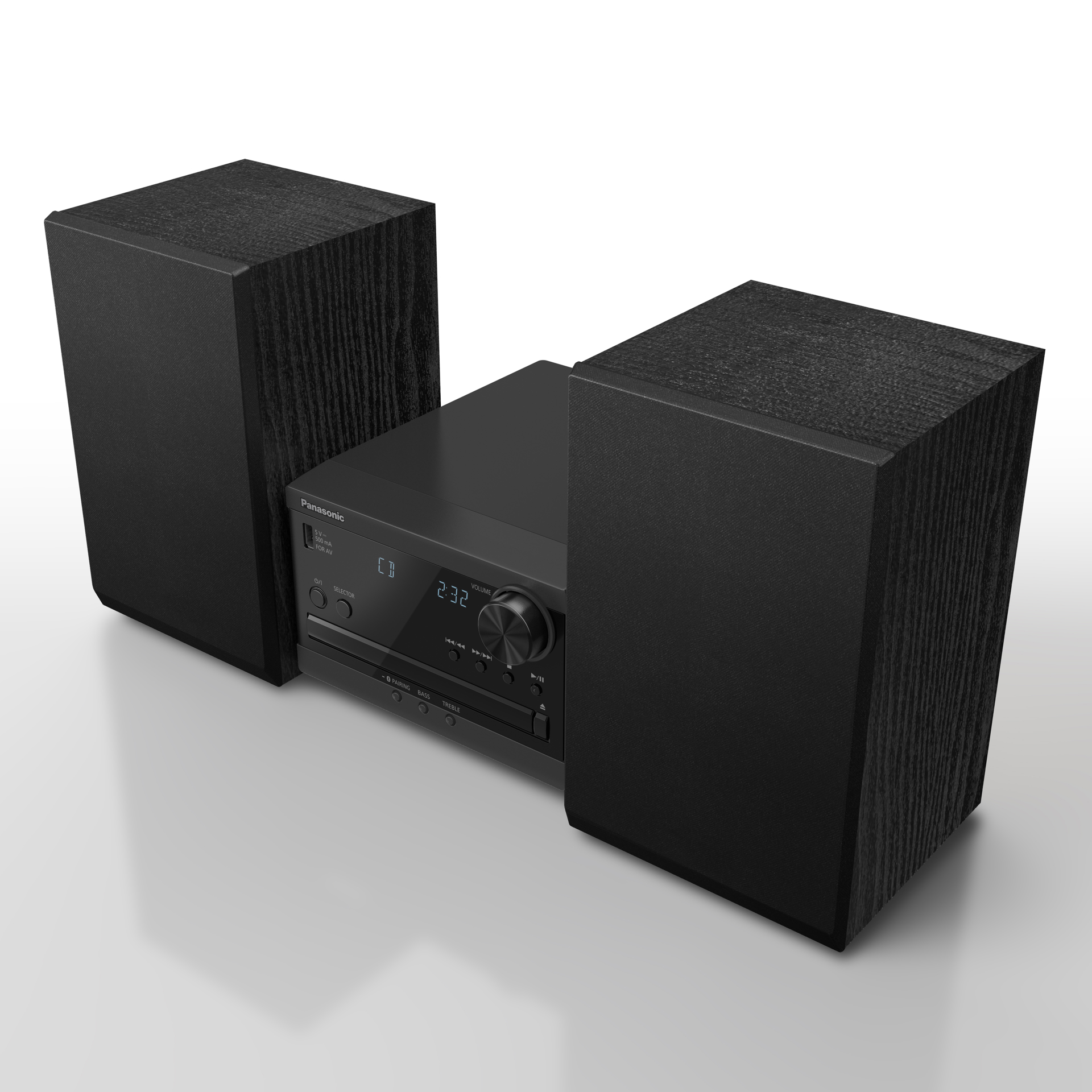 Panasonic 20W CD Micro Audio System with Bluetooth , USB, FM