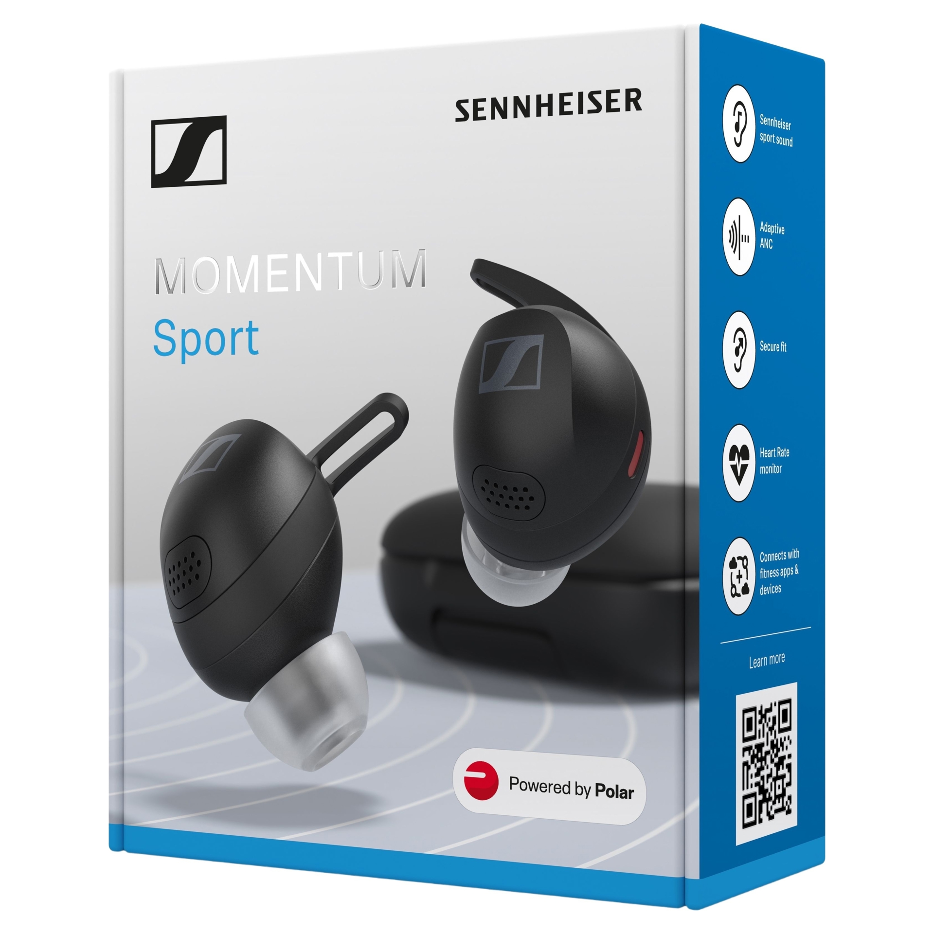SENNHEISER ゼンハイザー　MOMENTUM Sport Sennheiser M SPORT TW (BK) MOMENTUM Sport TW Noise