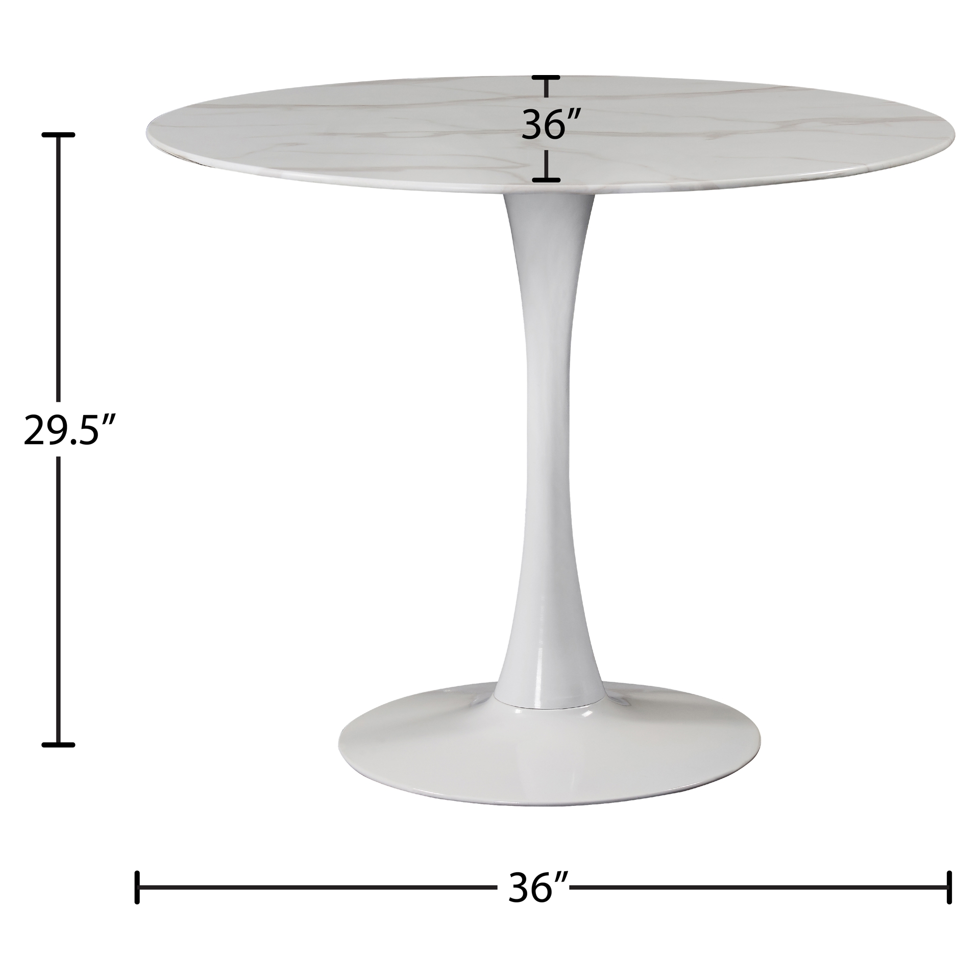 Table de salle à manger - Tulip Meridian Furniture 974-T | Tanguay