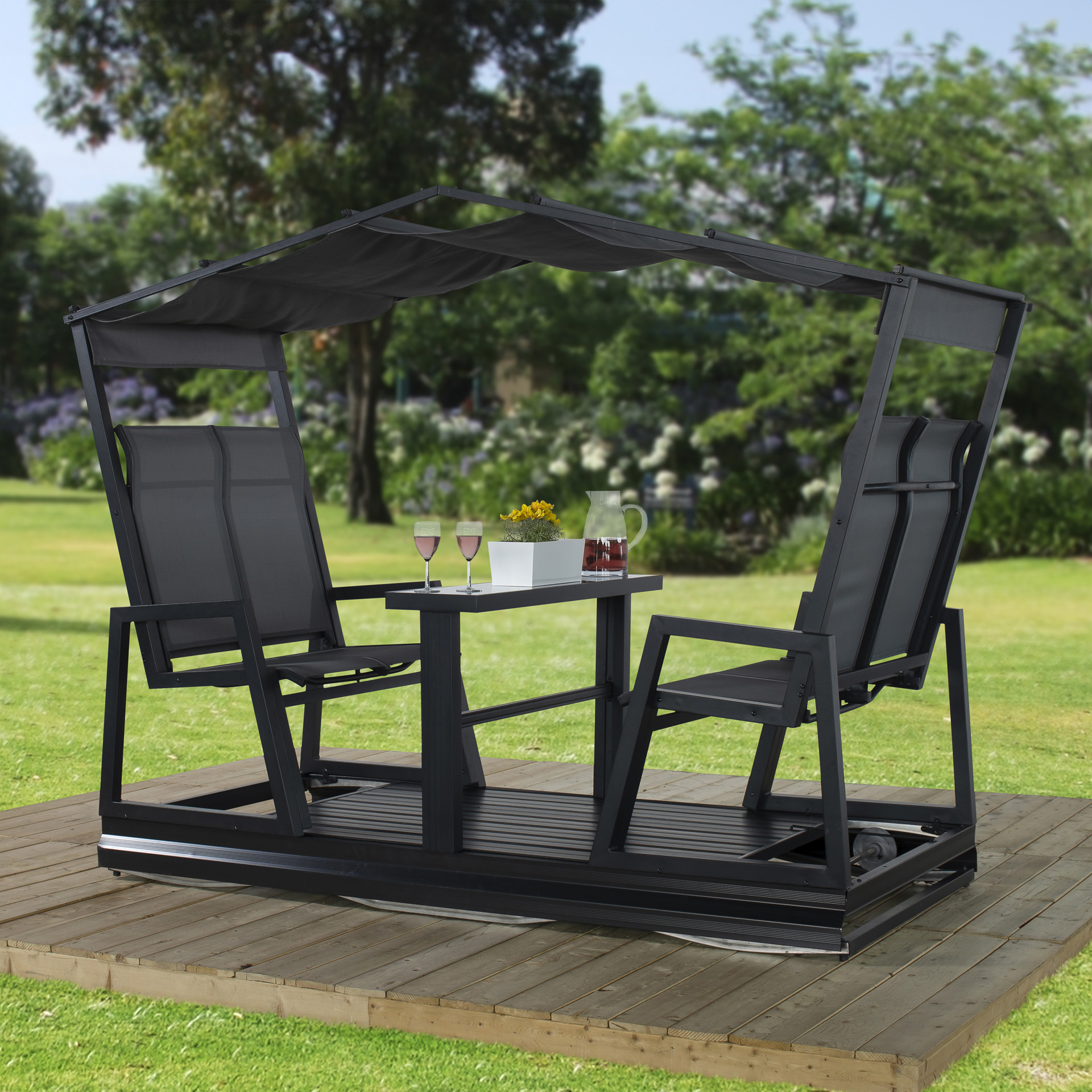 HURON sサイズ　ご予約 Sojag Carleton 4-Seater Garden Swing SOJAG 113-9169553 | Tanguay