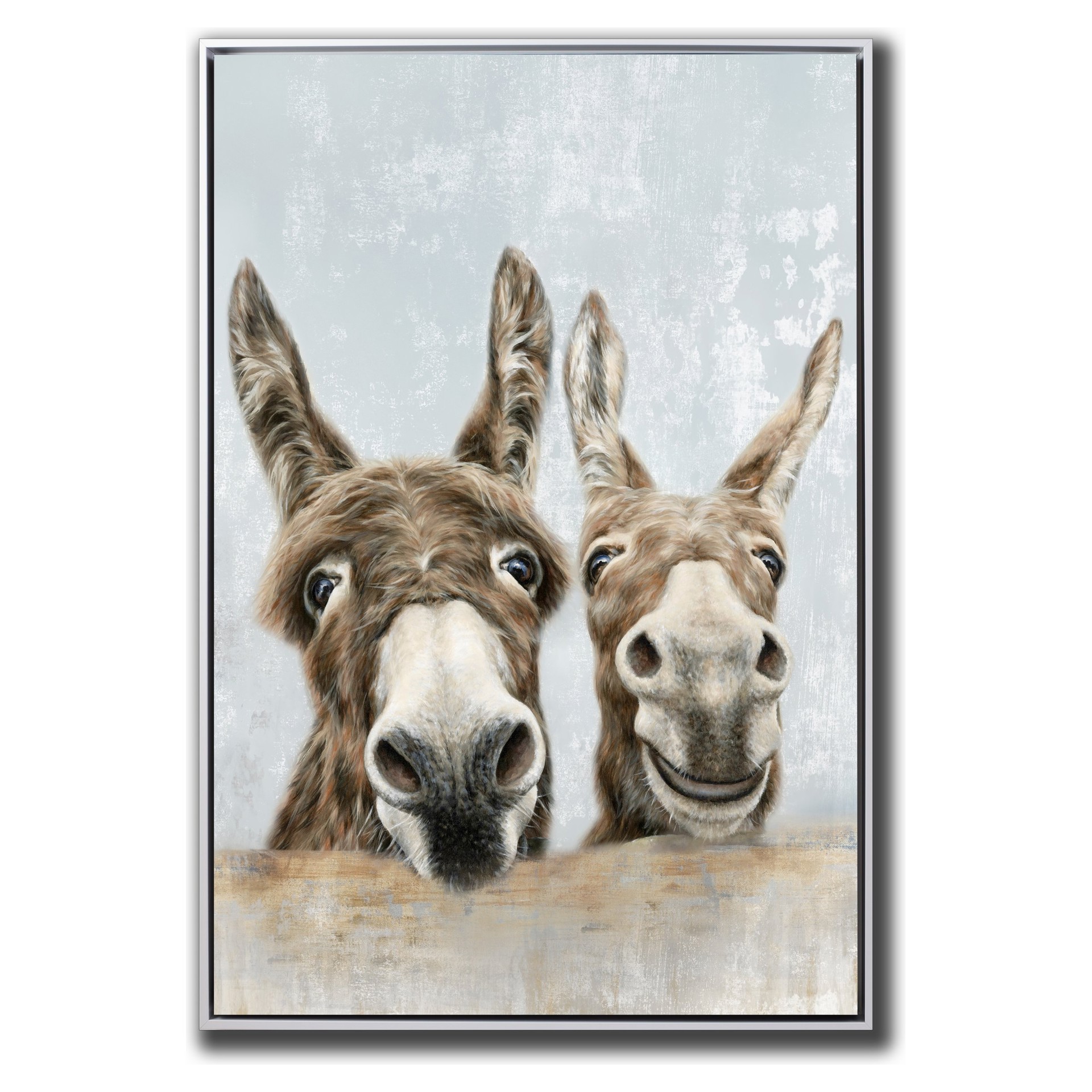 The Donkeys Canvas 30