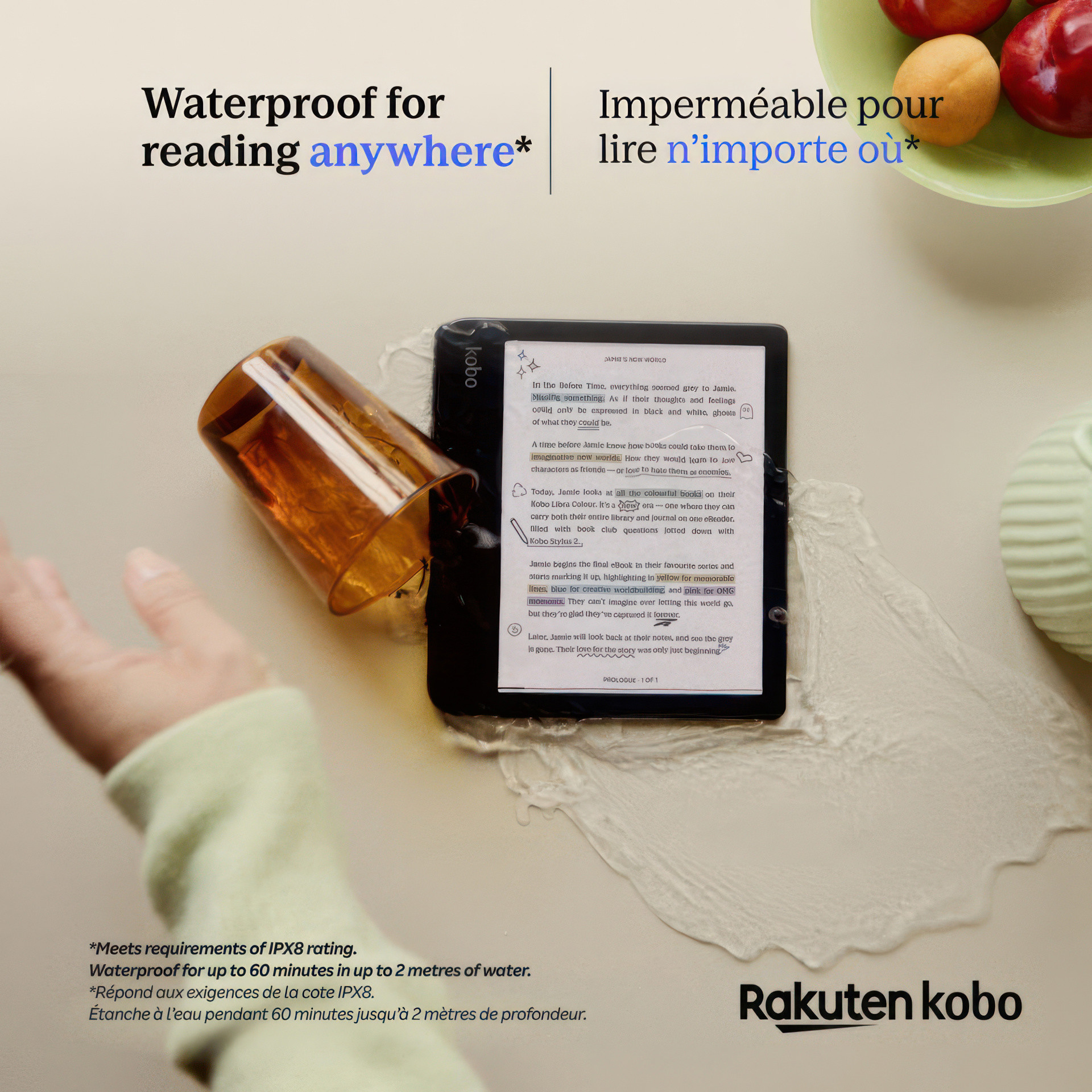 Kobo Libra Protecteur D'Écran Anti-Reflet Pour Colour/Libra 2
