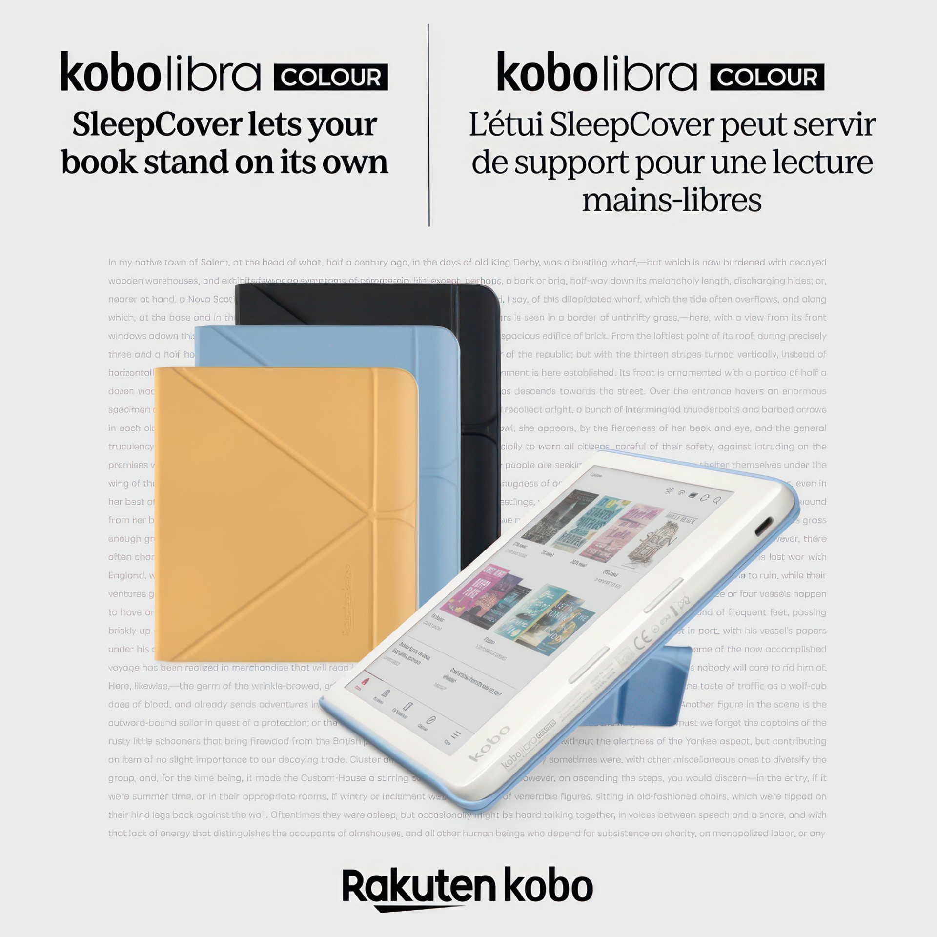 Kobo Libra Colour SleepCover Kobo N428ACYLEPUCA | Tanguay