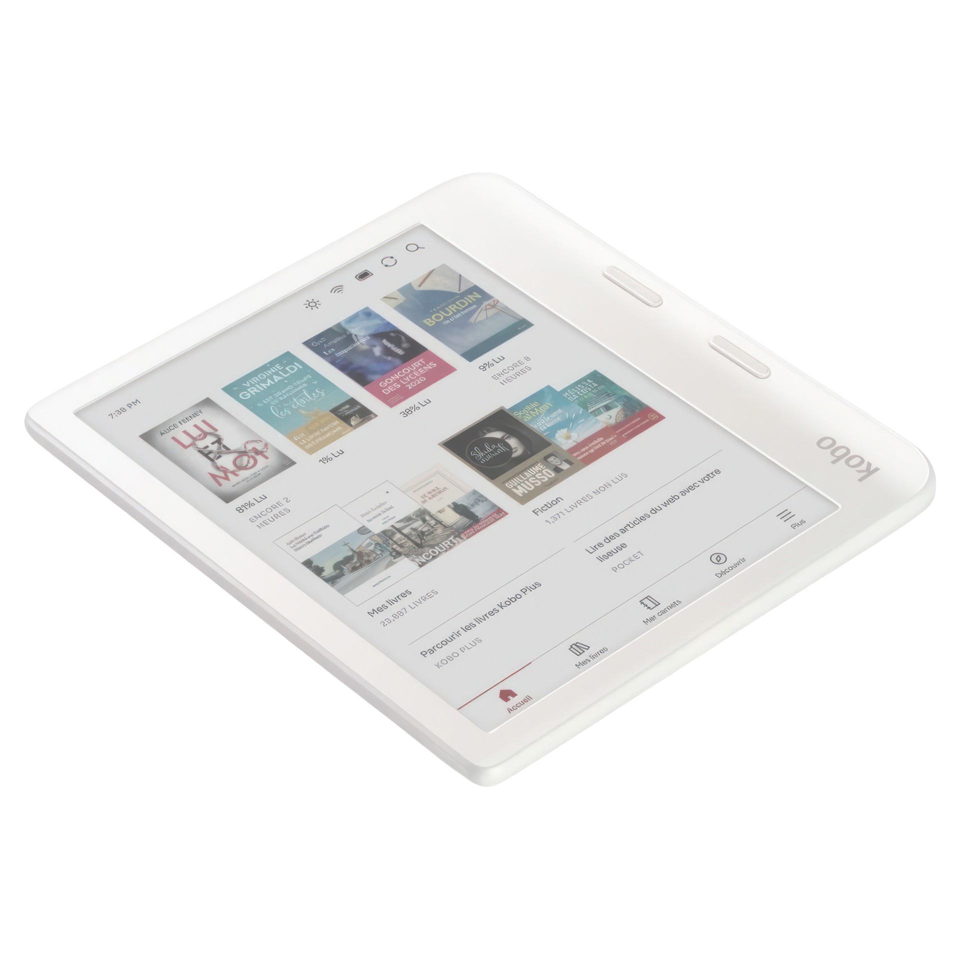 楽天Kobo」、高解像度ディスプレイを搭載した新型電子書籍