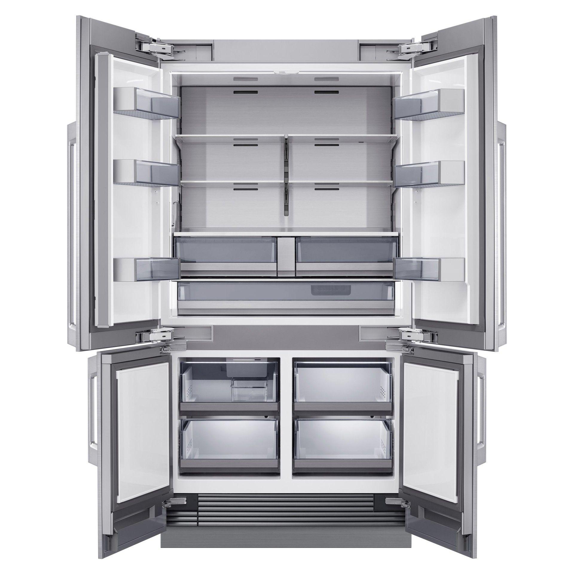 23.5 cu. ft. 4-Door Panel Ready Refrigerator 42
