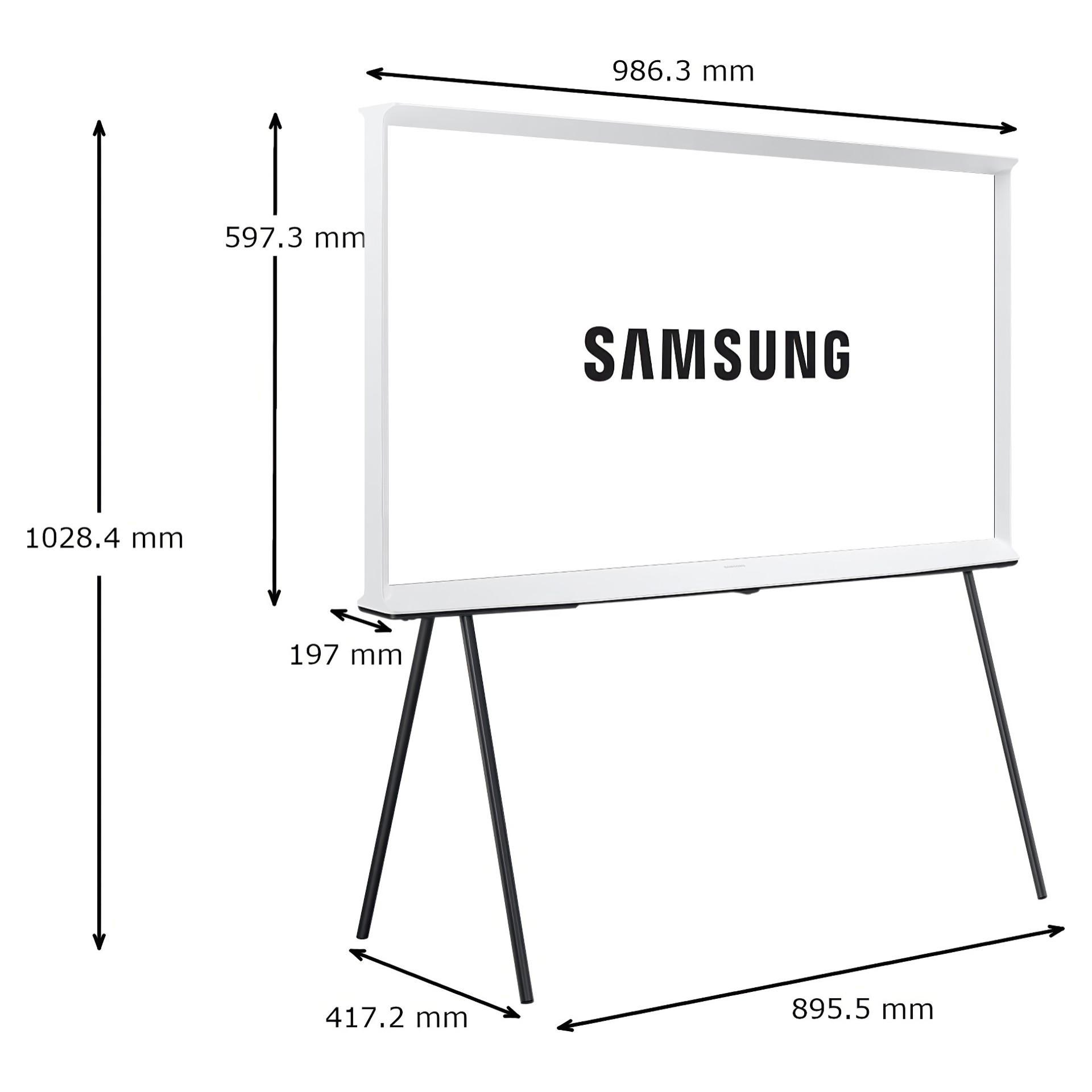 The Serif QLED 4K TV 43