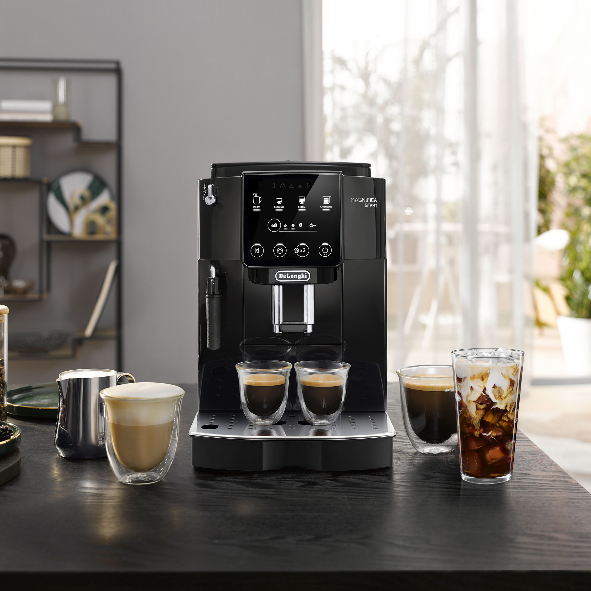 DeLonghi MAGNIFICA Start ECAW22020 美品 Delonghi Magnifica START Super Automatic Coffee Machine with