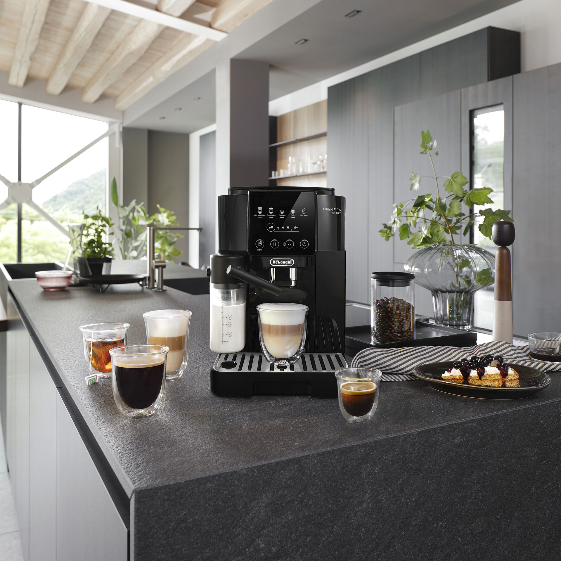 DeLonghi MAGNIFICA Start ECAW22020 美品 Delonghi Magnifica START Super Automatic Coffee Machine with