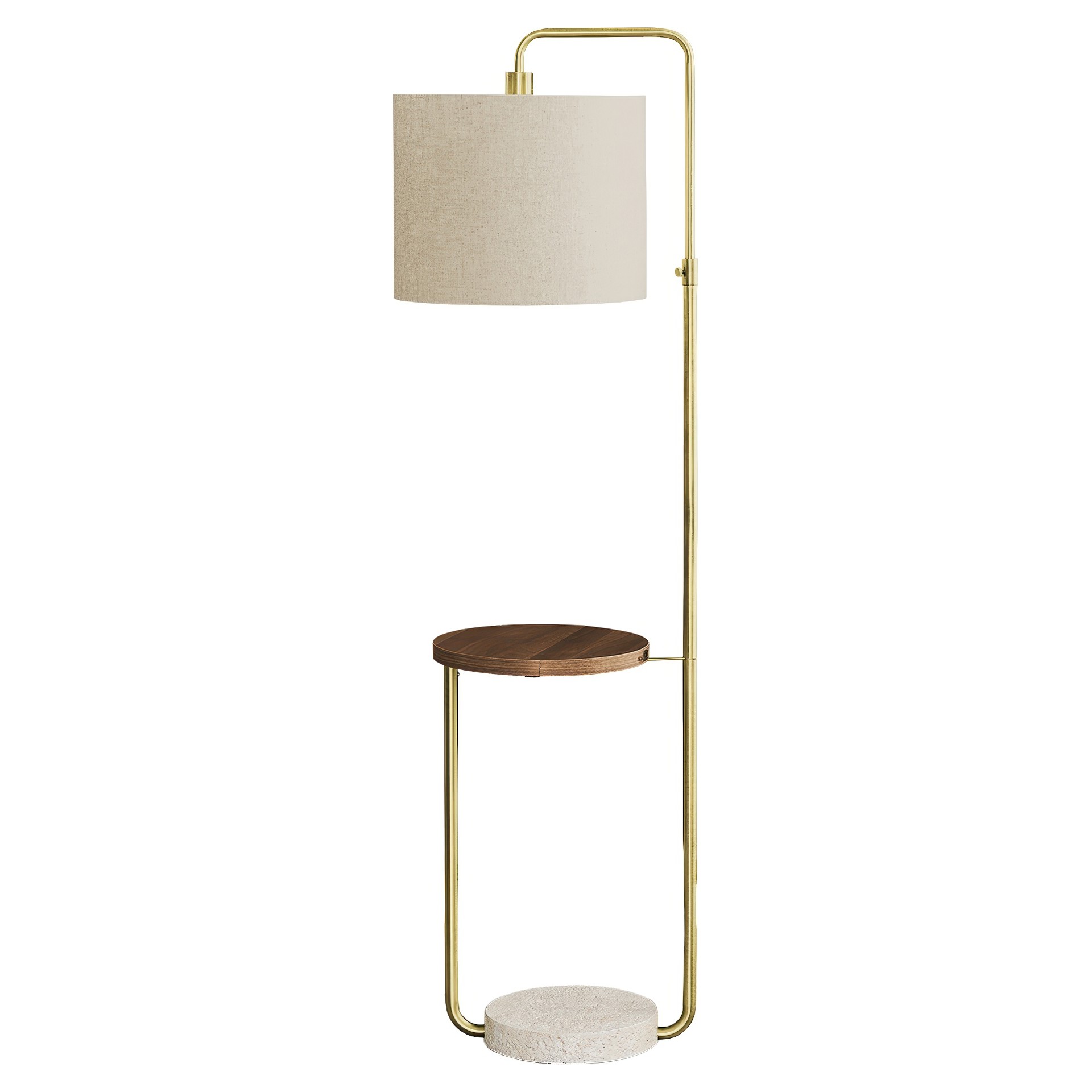 Floor Lamp with Integrated Table Monarch Specialties | Tanguay