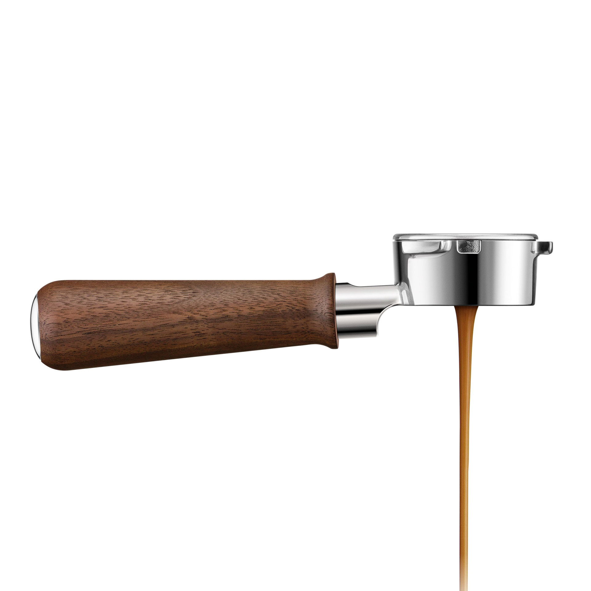 Portafilter Blind Holder with Walnut Wood Handle 54 mm Breville
