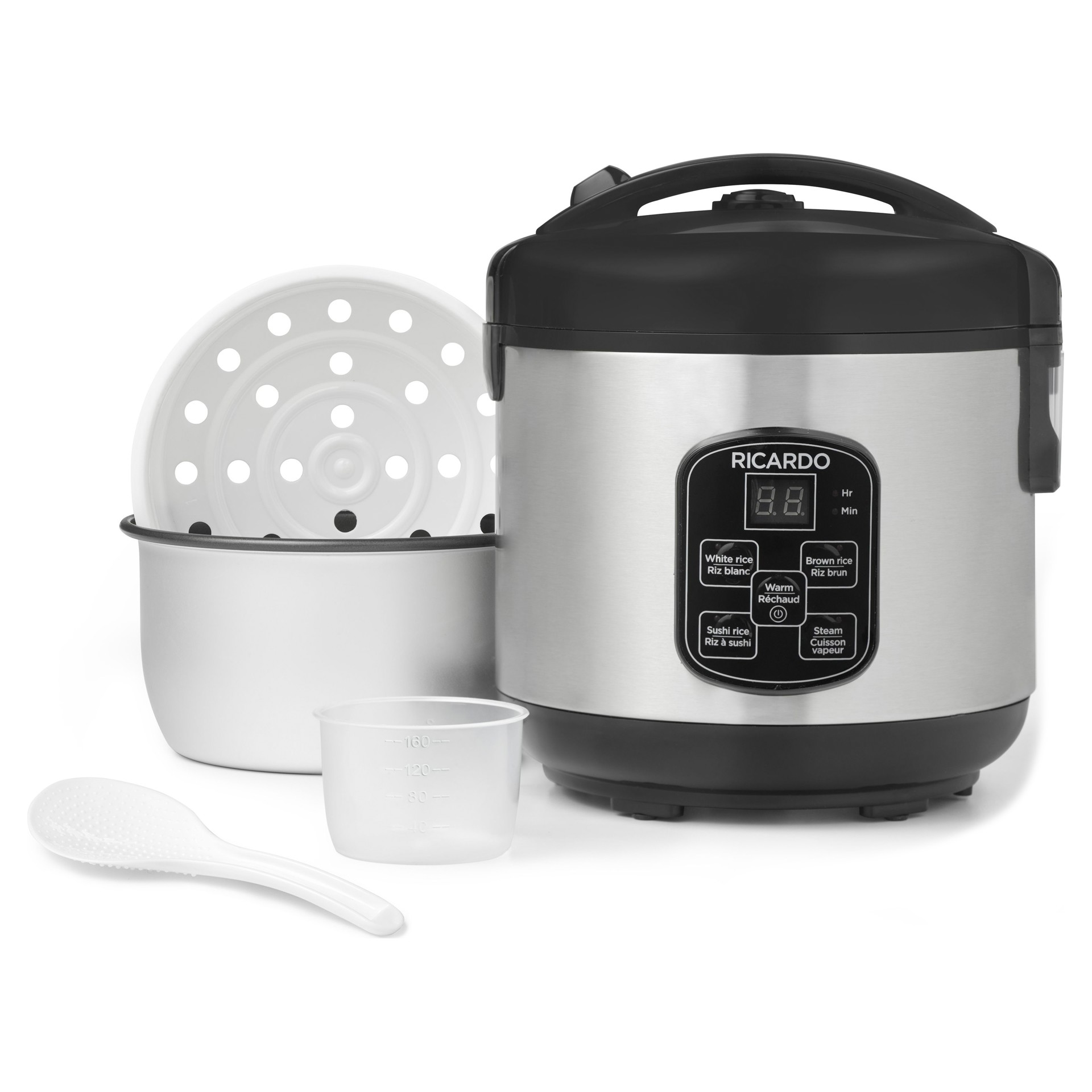 Ricardo Digital Rice Cooker - 8 cup Ricardo 063457-002-0000