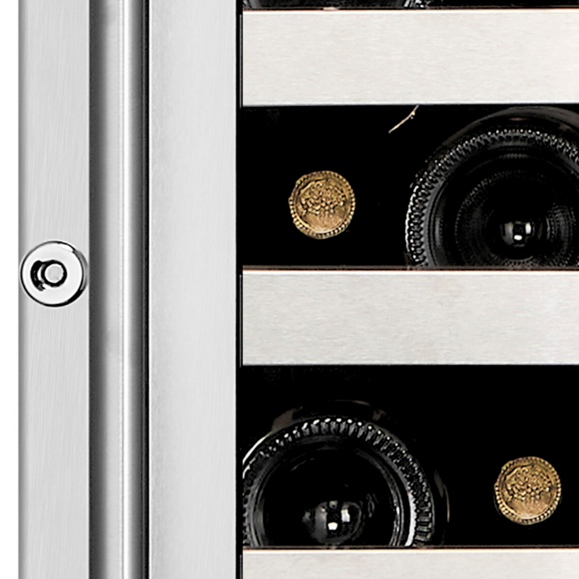 54-bottle Built-in Titanium Collection Wine Cellar 24