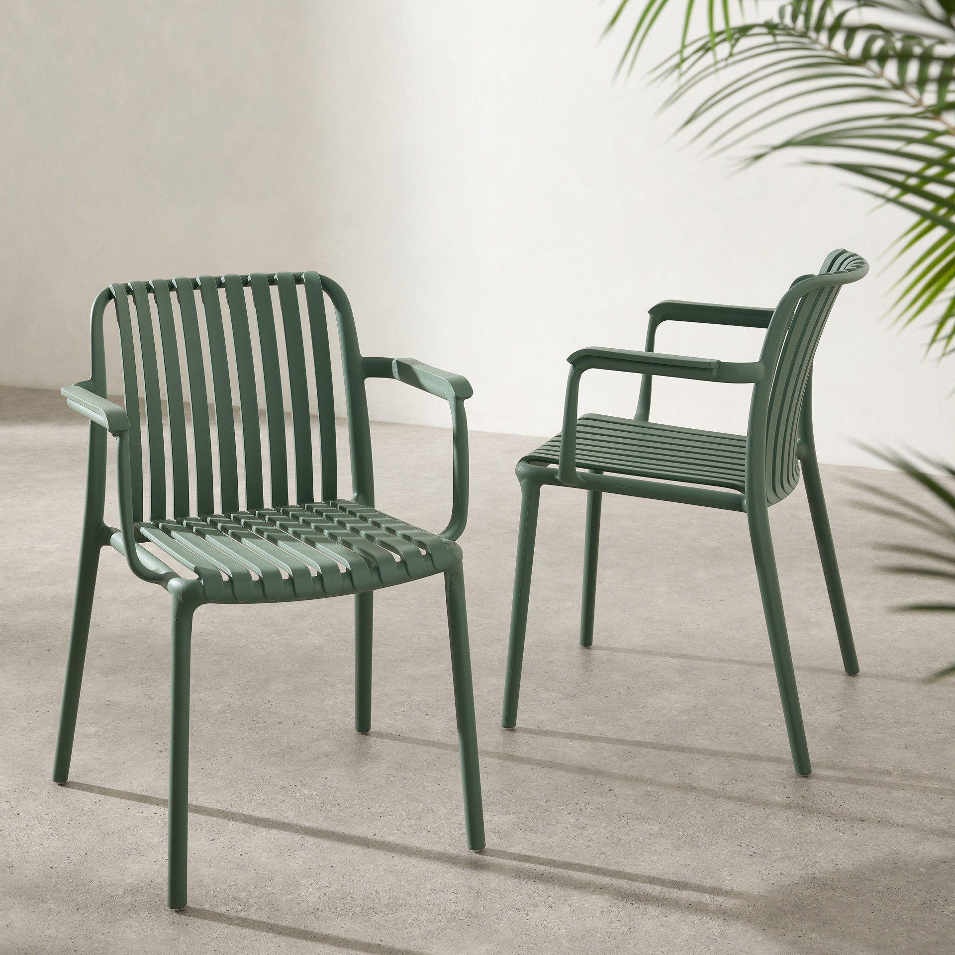 椅子 IDEE LANGUE STACKING CHAIR Green 椅子 IDEE LANGUE STACKING