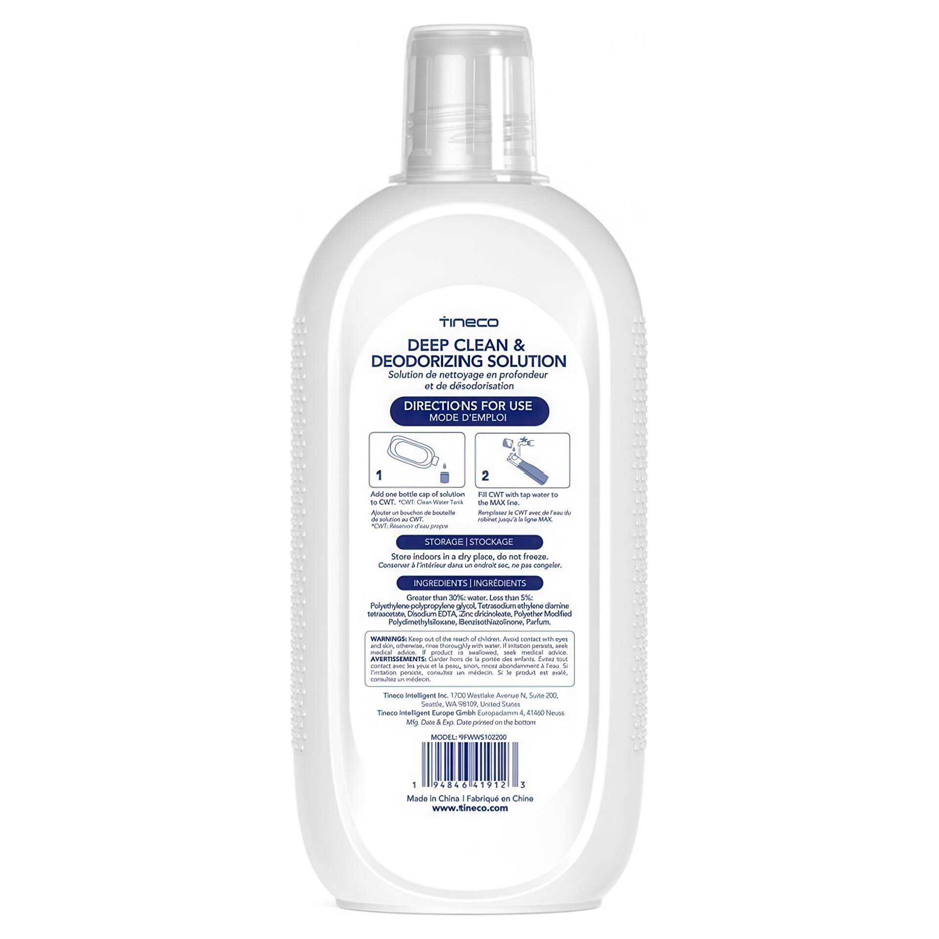 thumbnail image 2 of Tineco IFLOOR Series Floor Cleaning Solution - 2L (67.6 Fl Oz) Organic Scent 2 of 4