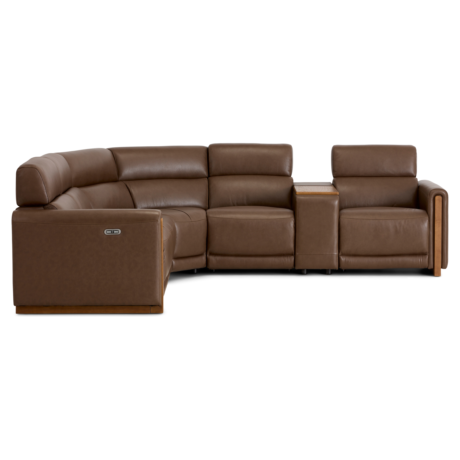 4259 Series Power Reclining Sectional with Built-In Storage