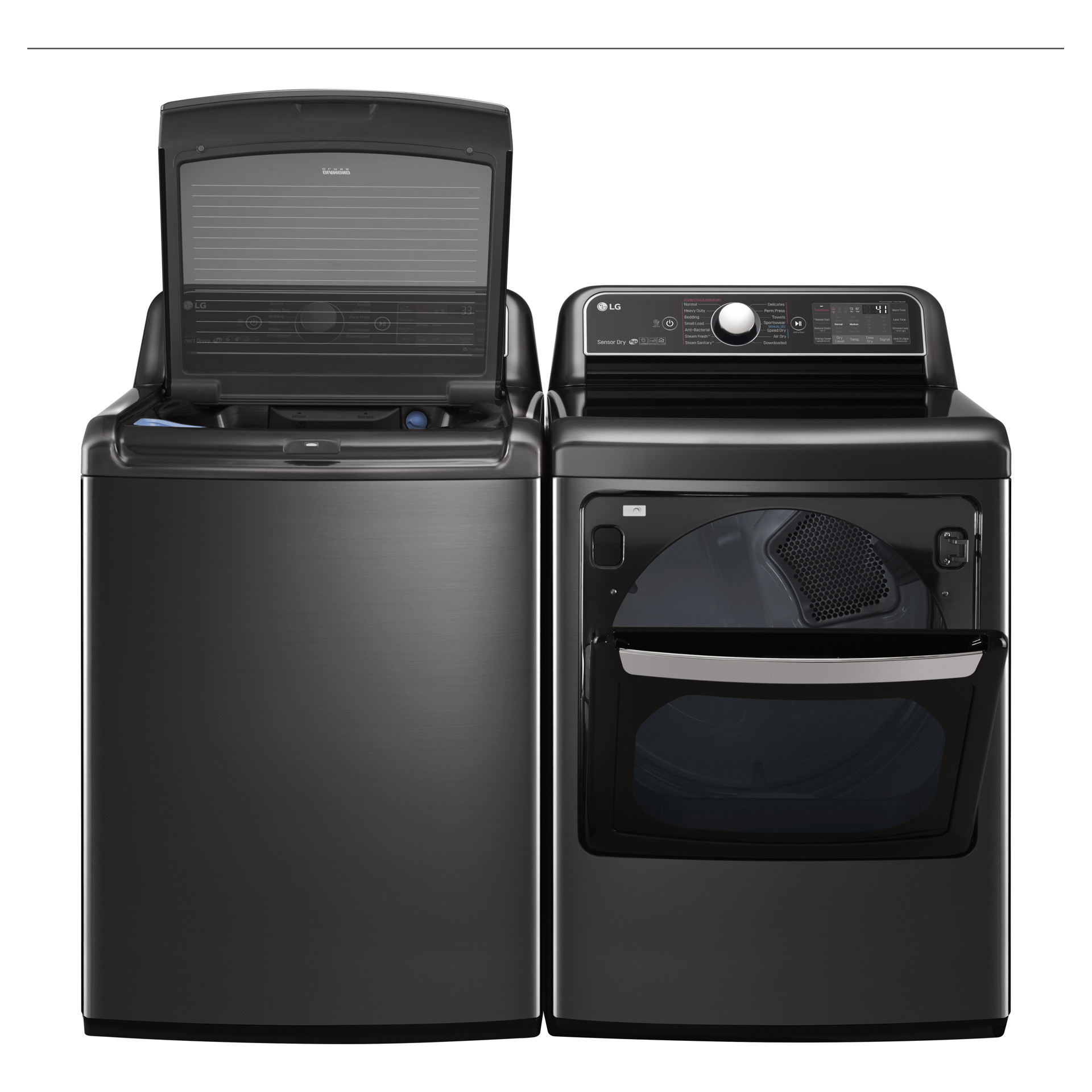 Smart Front Load Washer & Dryer Set with Turbosteam LG *WT7900HBA ...