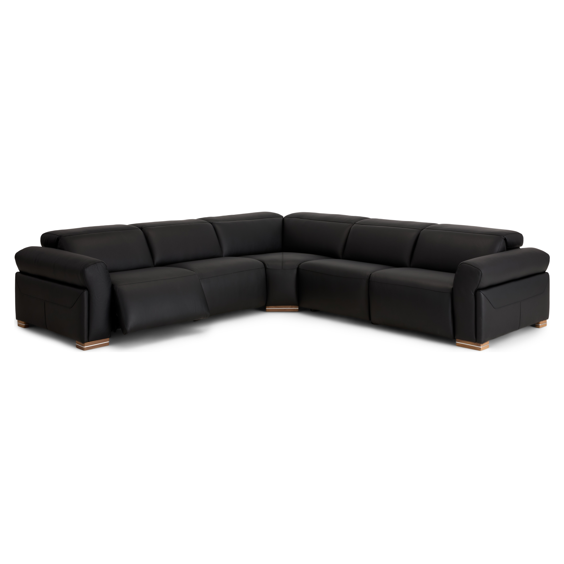 Reclining Leather Sectional Sofitalia *I873-V901/V111/V834/V705