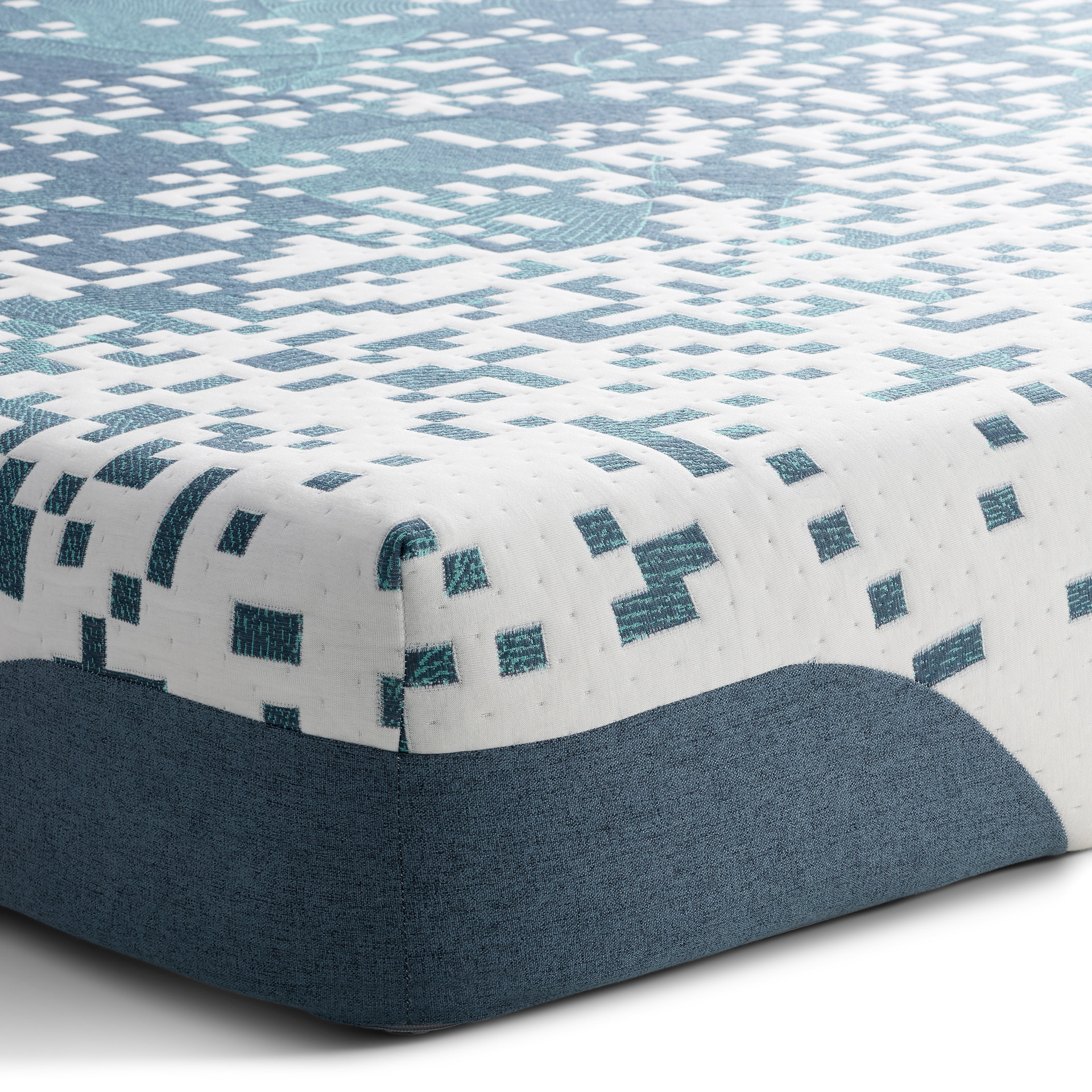 Adjustable Bed Base with Z-Contour Pixel Firm Mattress (King