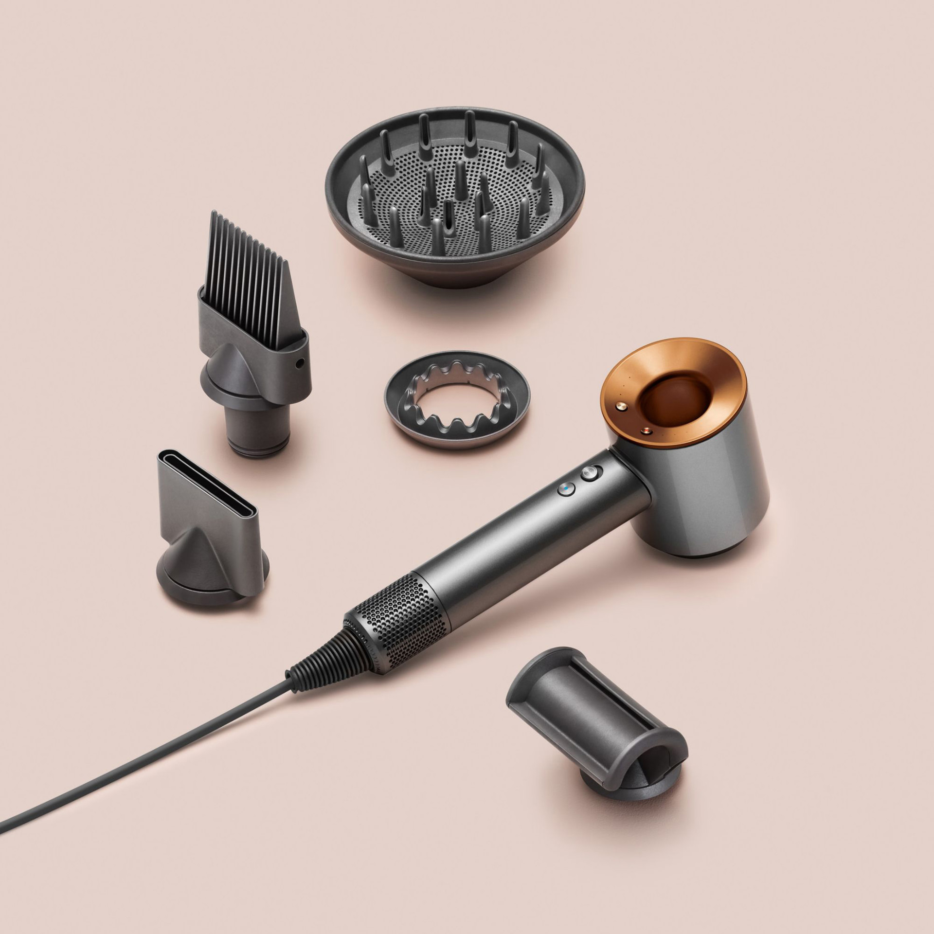 Dyson HD07 ヘアドライヤー グレー 1800W Supersonic™ HD07 Hair Dryer Dyson 389921-01 | Tanguay