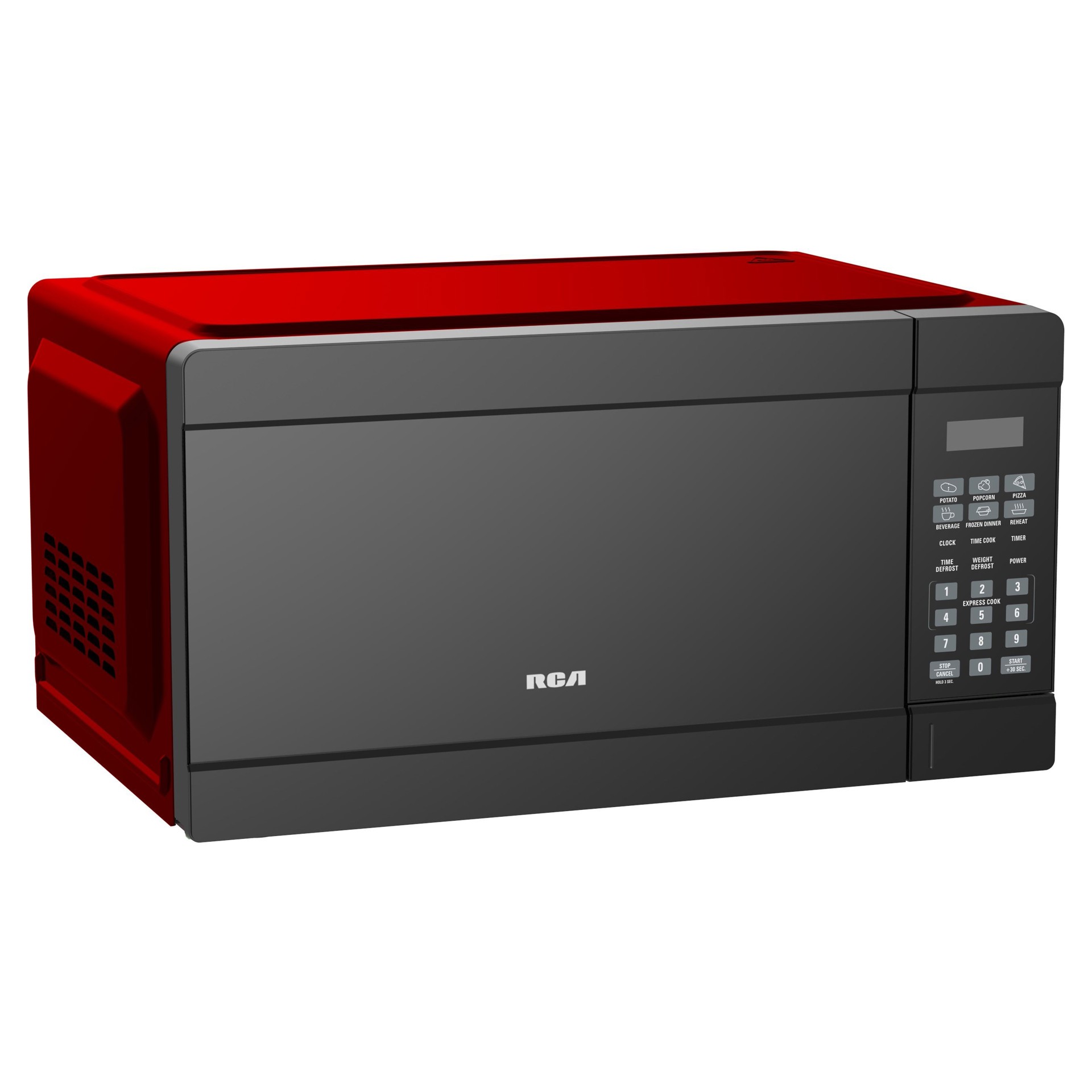 1.1 cu. ft. Countertop Microwave 1000W RCA EMW1132-RED | Tanguay