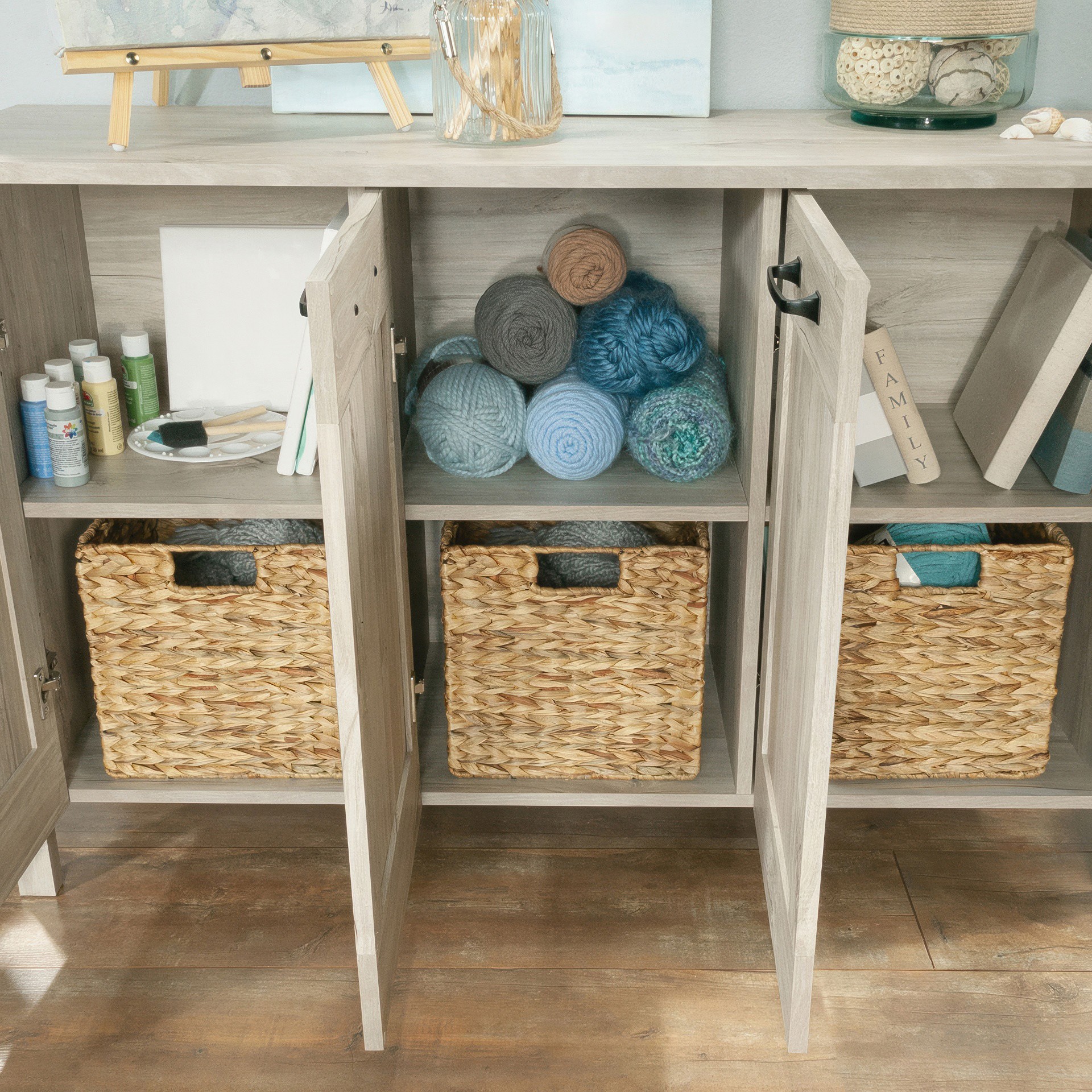 Sauder Select Storage Cabinet with 3 Doors Sauder 433932 | Tanguay