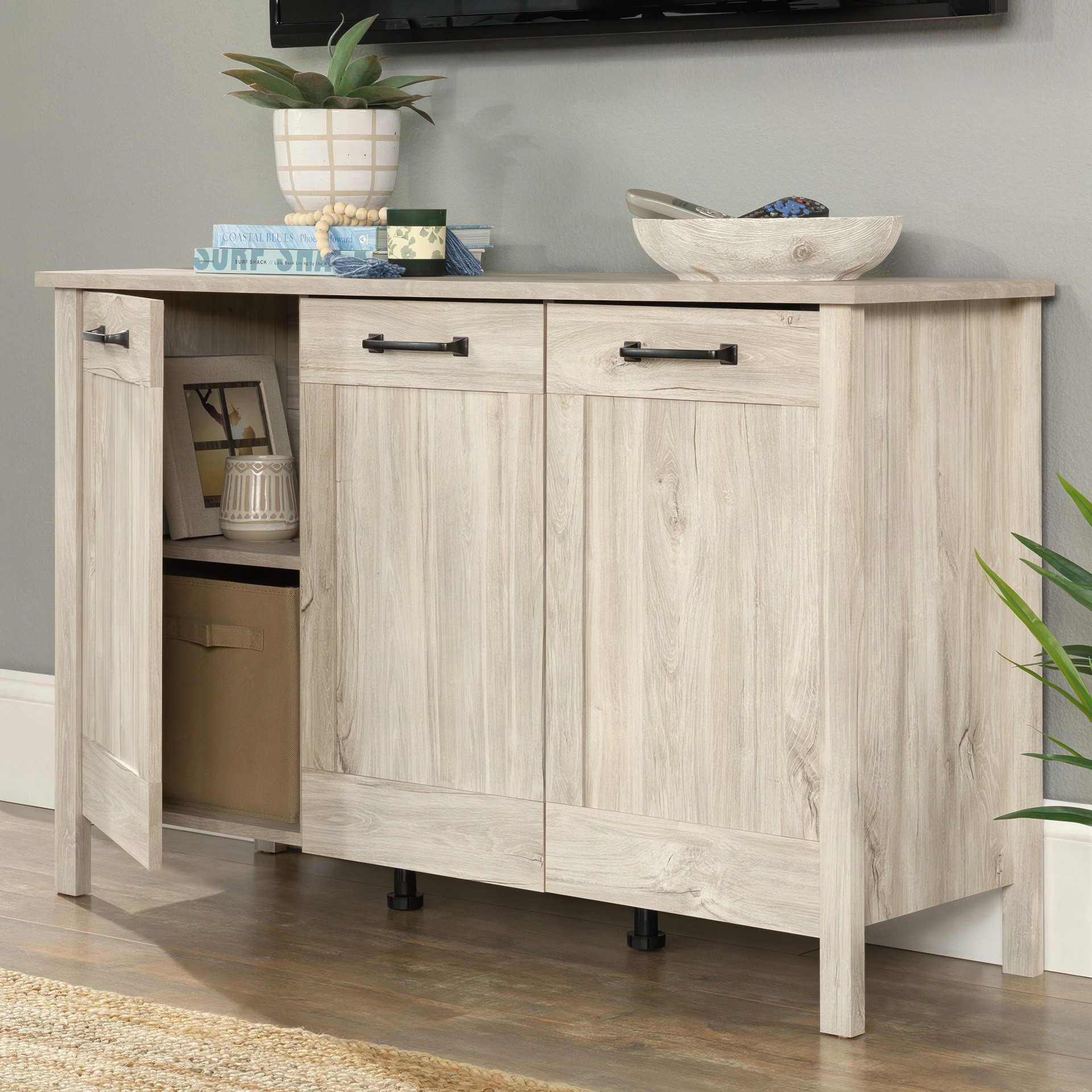 Sauder Select Storage Cabinet with 3 Doors Sauder 433932 | Tanguay
