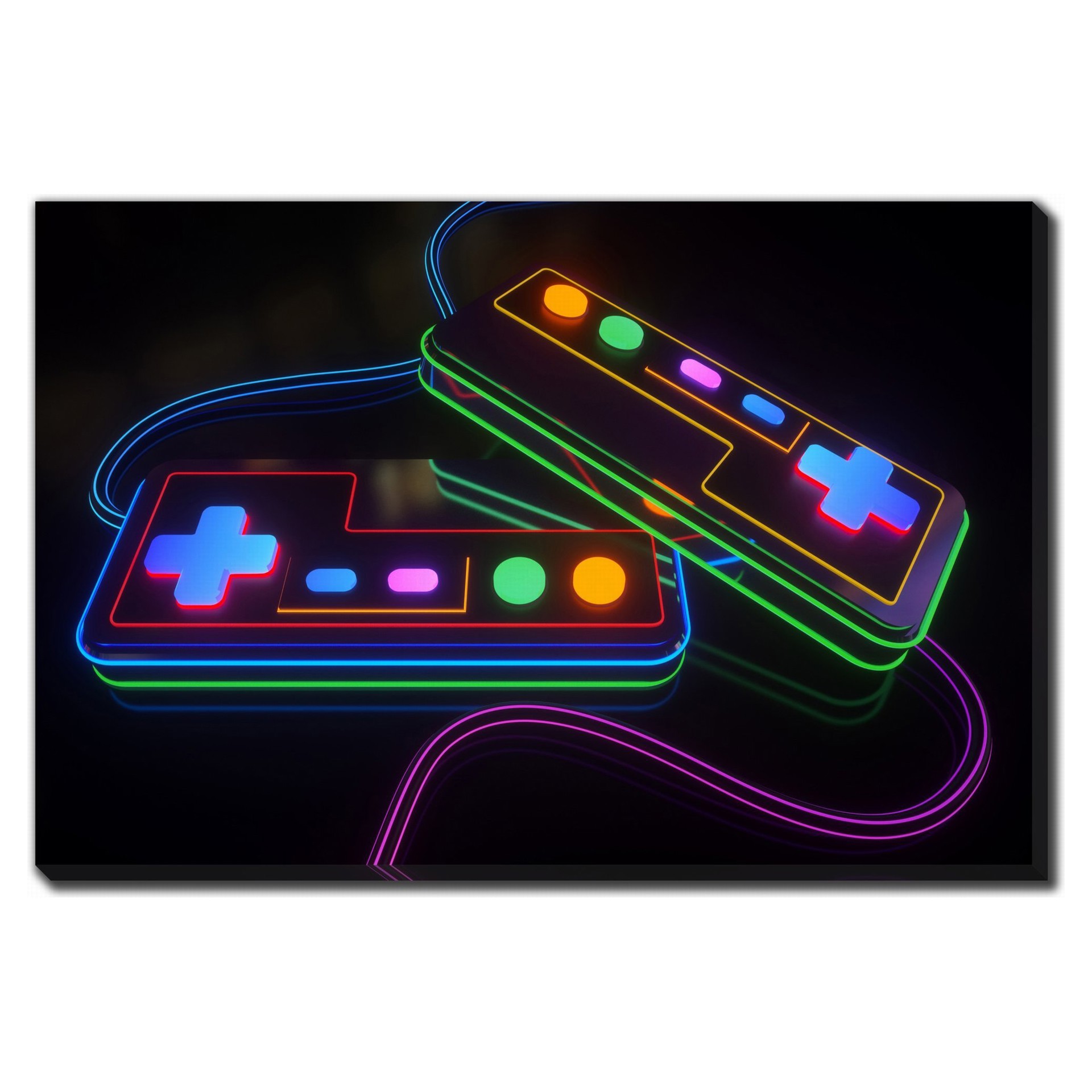 Toile - Neon Gamer