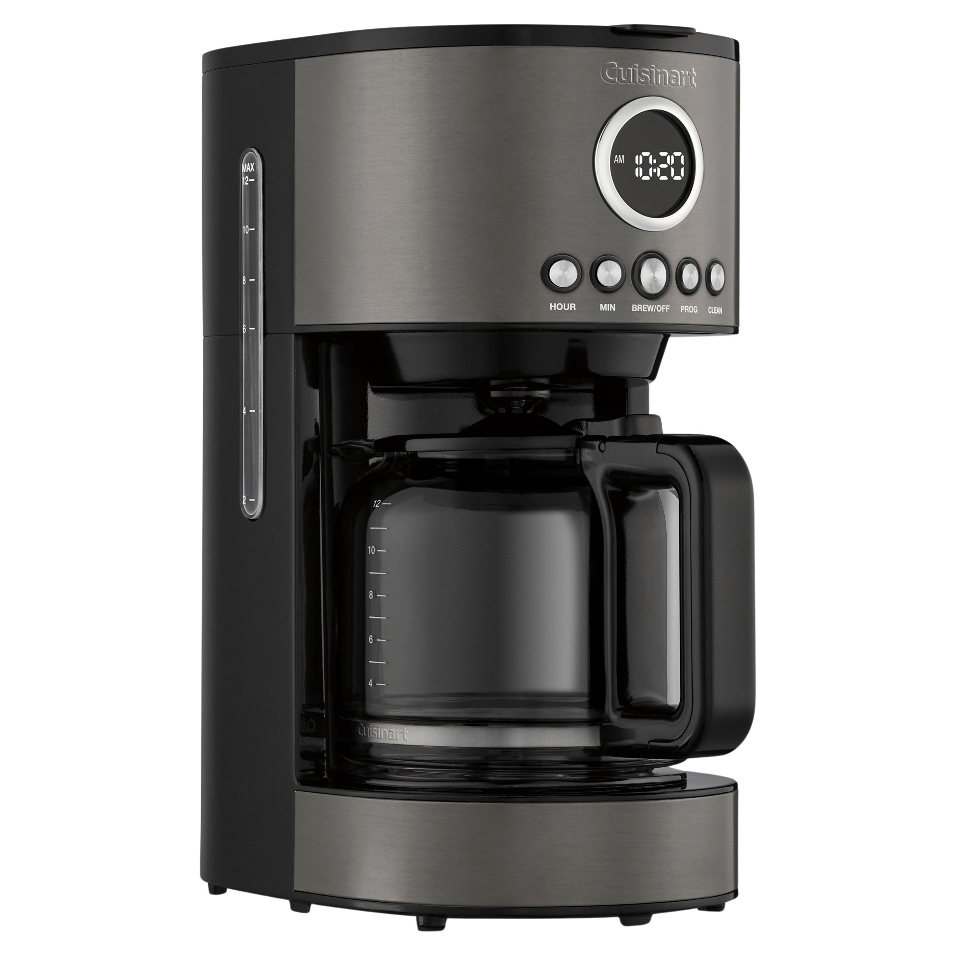 Programmable 12-cup Coffee Maker Cuisinart DCC-1220BKSC | Tanguay