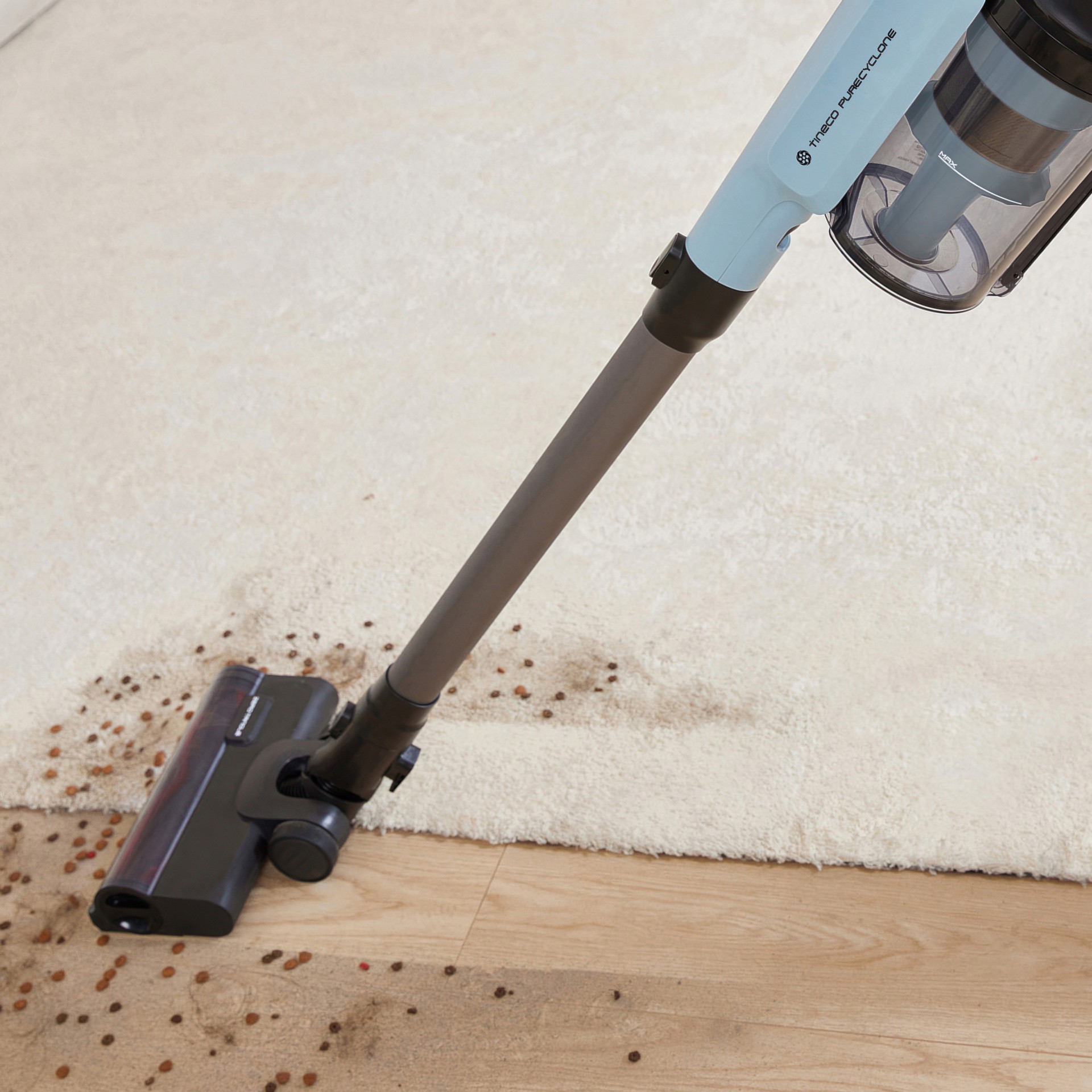 ユウ！CYCLONE STICK CLEANER Roomie Tec Cordless Stick Vacuum Cleaner, Lightweight 2-in-1