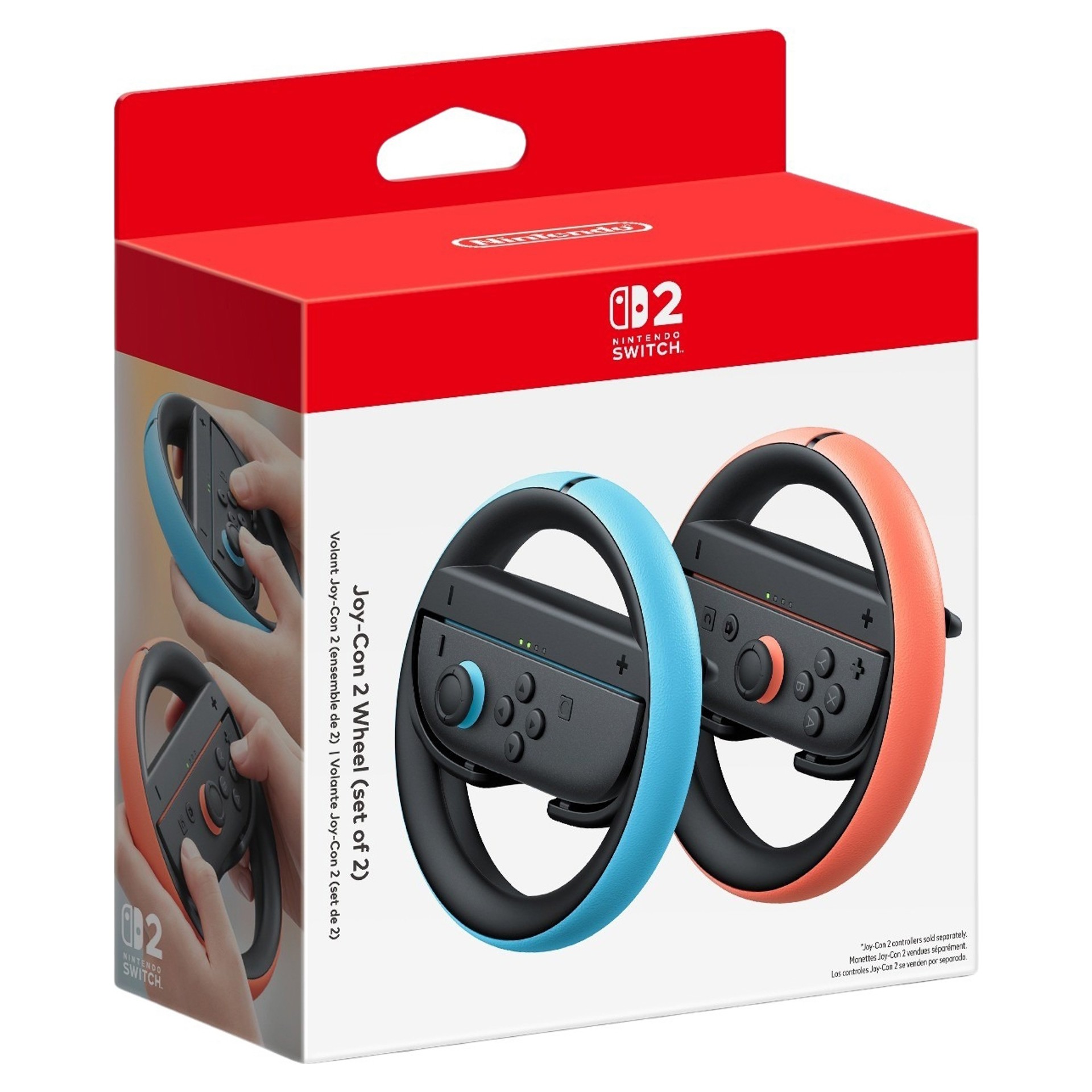 Joy-Con Steering Wheel (2-Pack) Nintendo 045496884802 | Tanguay