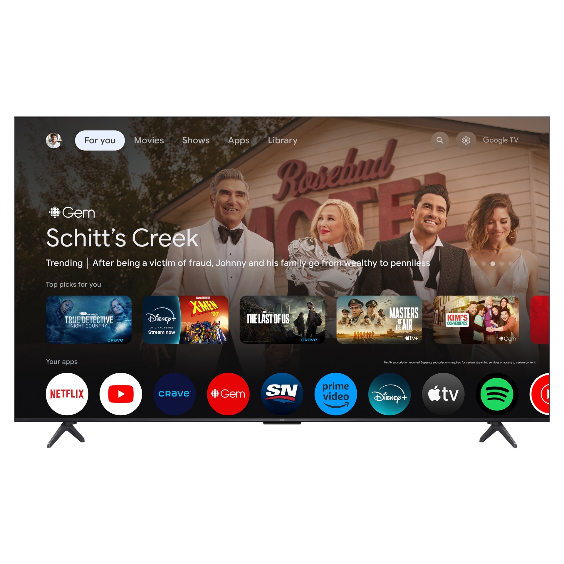 QM6K QD Mini-LED 4K Google TV 65