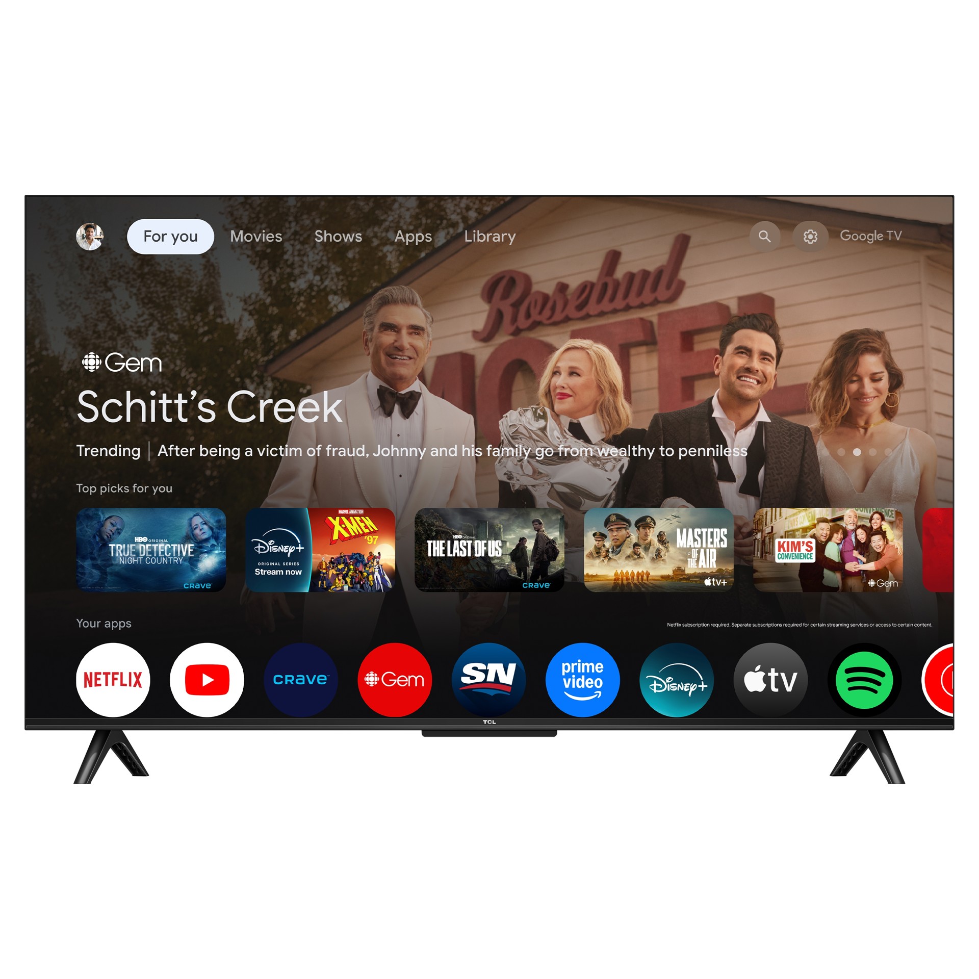 S45K ULED 4K Google TV 43