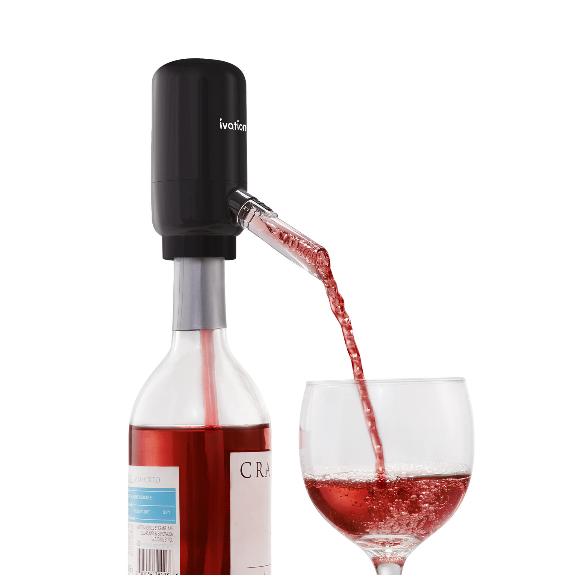 Aérateur De Vin électrique Avec Pompe - Décanteur Instantané Pour Vin Rouge Et Blanc, Rechargeable USB