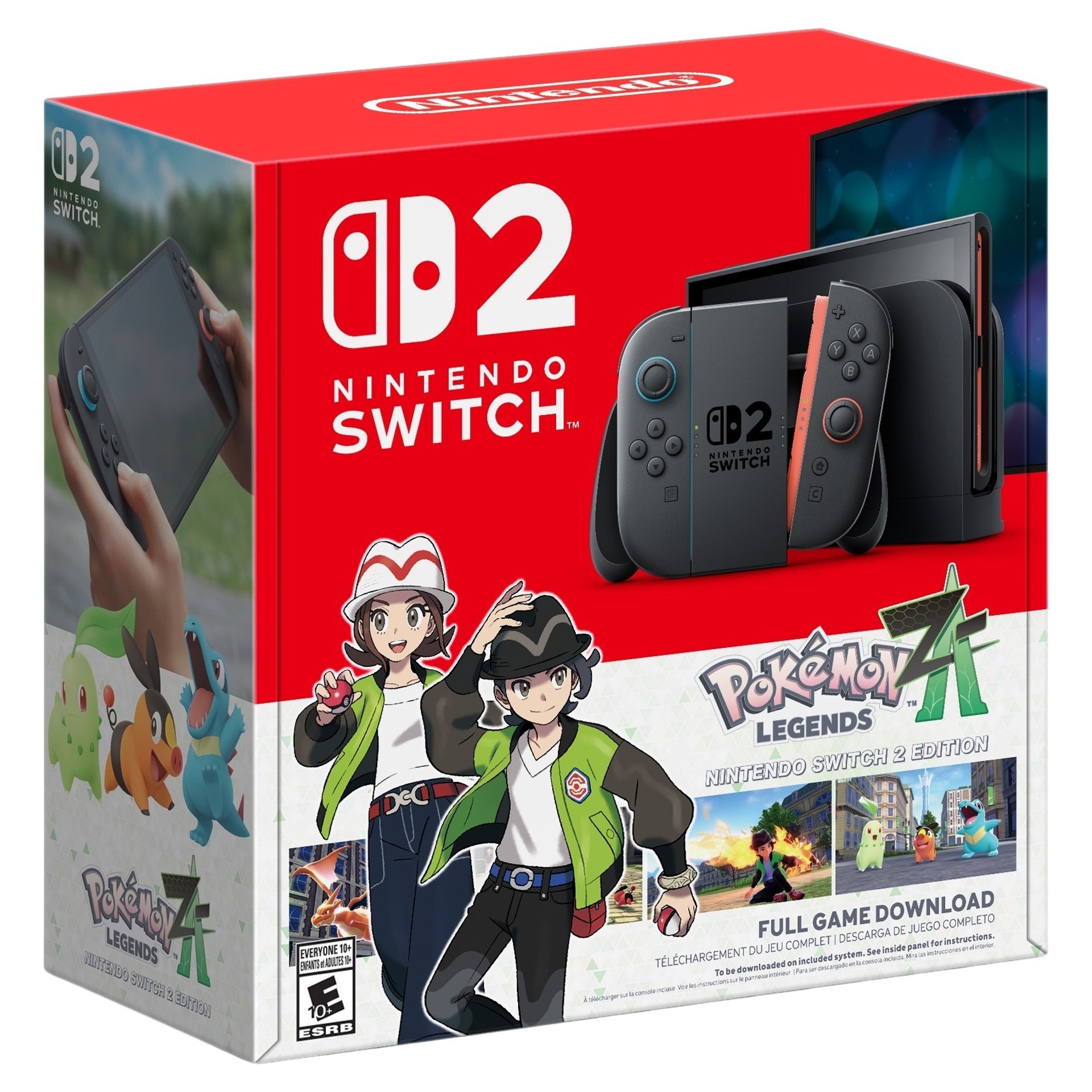 Nintendo Switch 2 HW Console with Pokémon Legends Downloadable