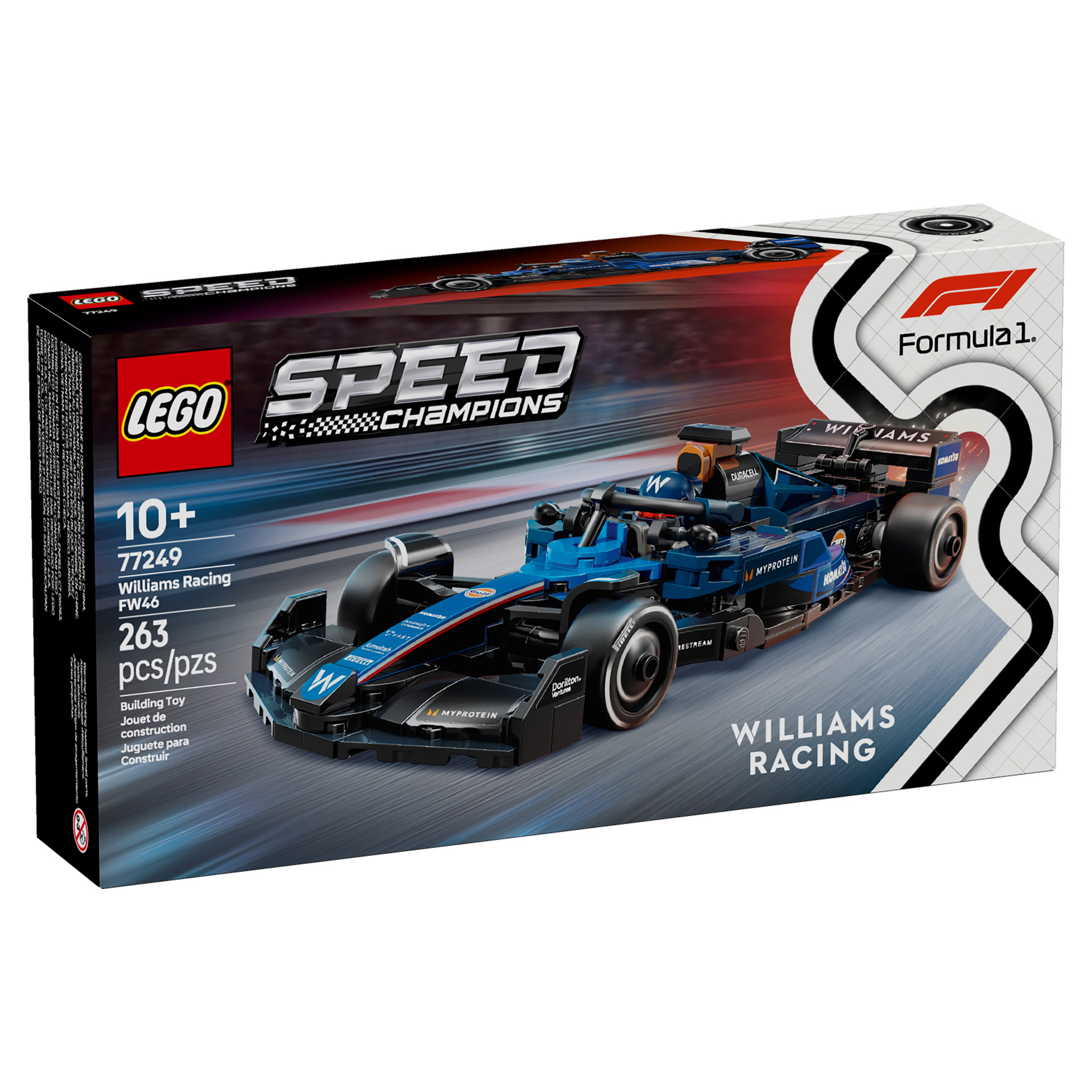 Williams Racing FW46 F1® Race Car LEGO 77249 | Tanguay