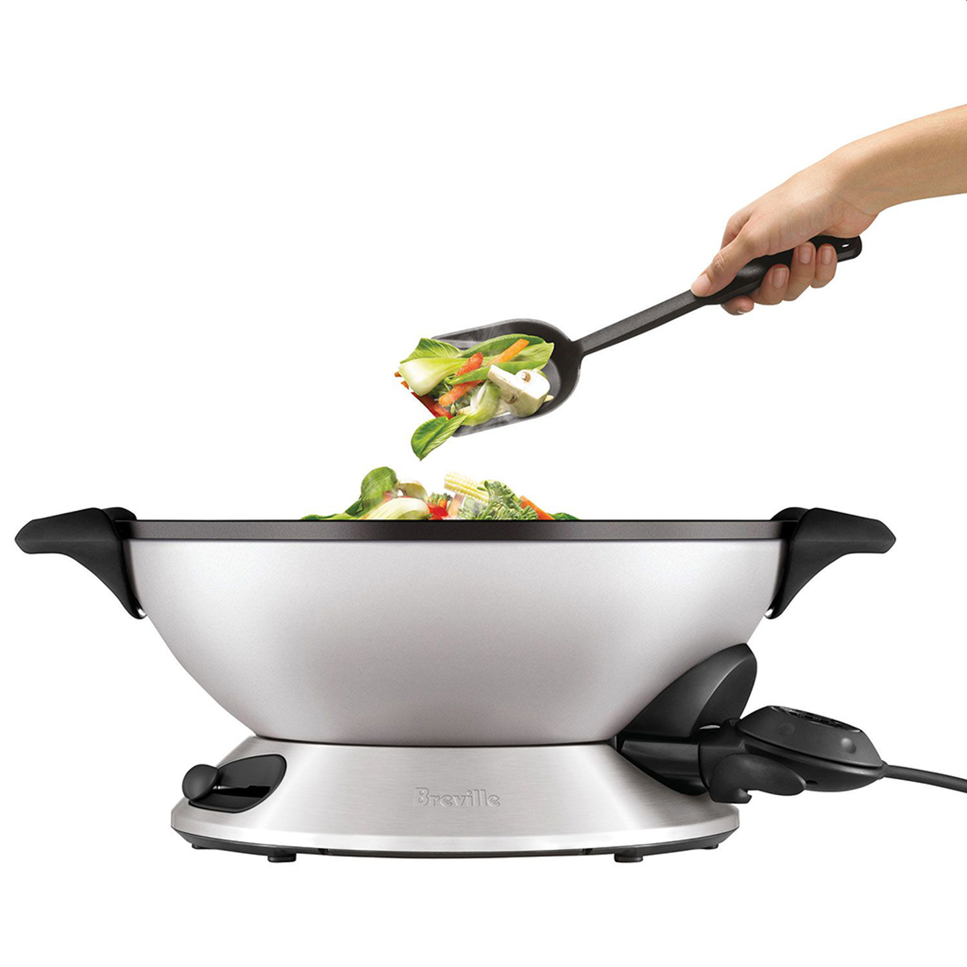 Wok électrique XL de Breville 15 po Hot Wok Pro Breville BEW800BSS1BCA1