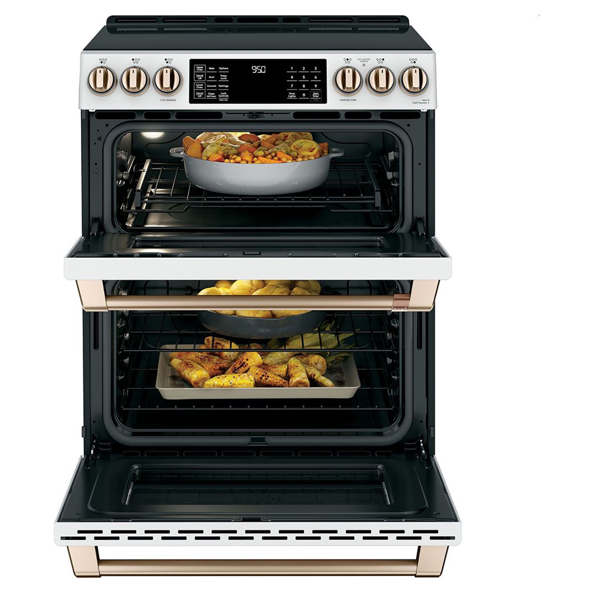 Cuisinière à induction encastrable 30 po GE Cafe CCHS950P4MW2 Tanguay